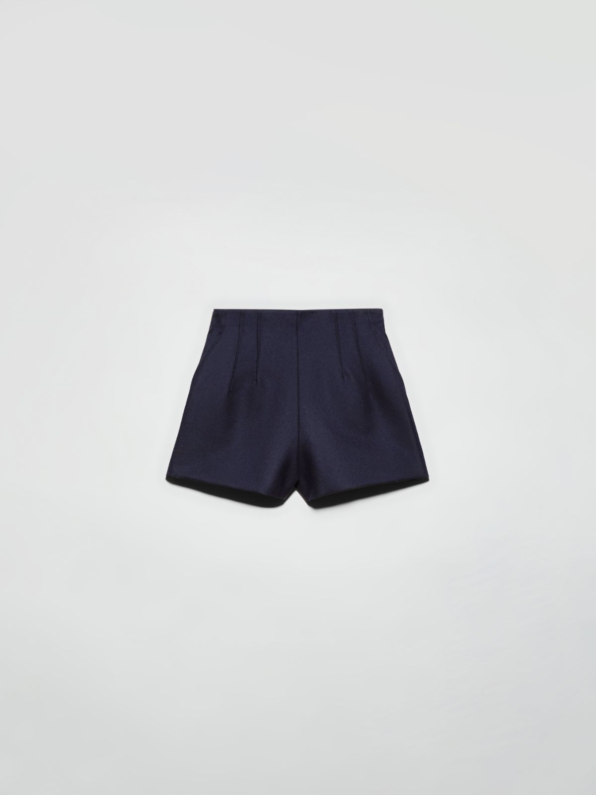 Wool-blend shorts - NAVY - MAX&Co. - 5