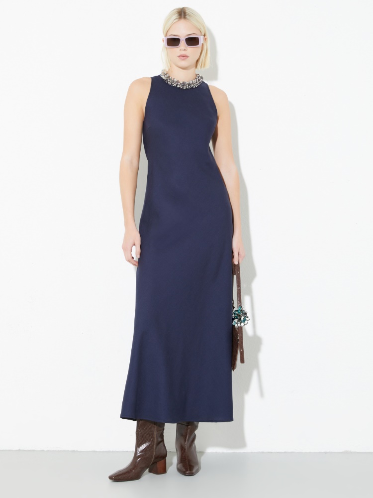 Slubby twill maxi dress - MAX&Co. - 4