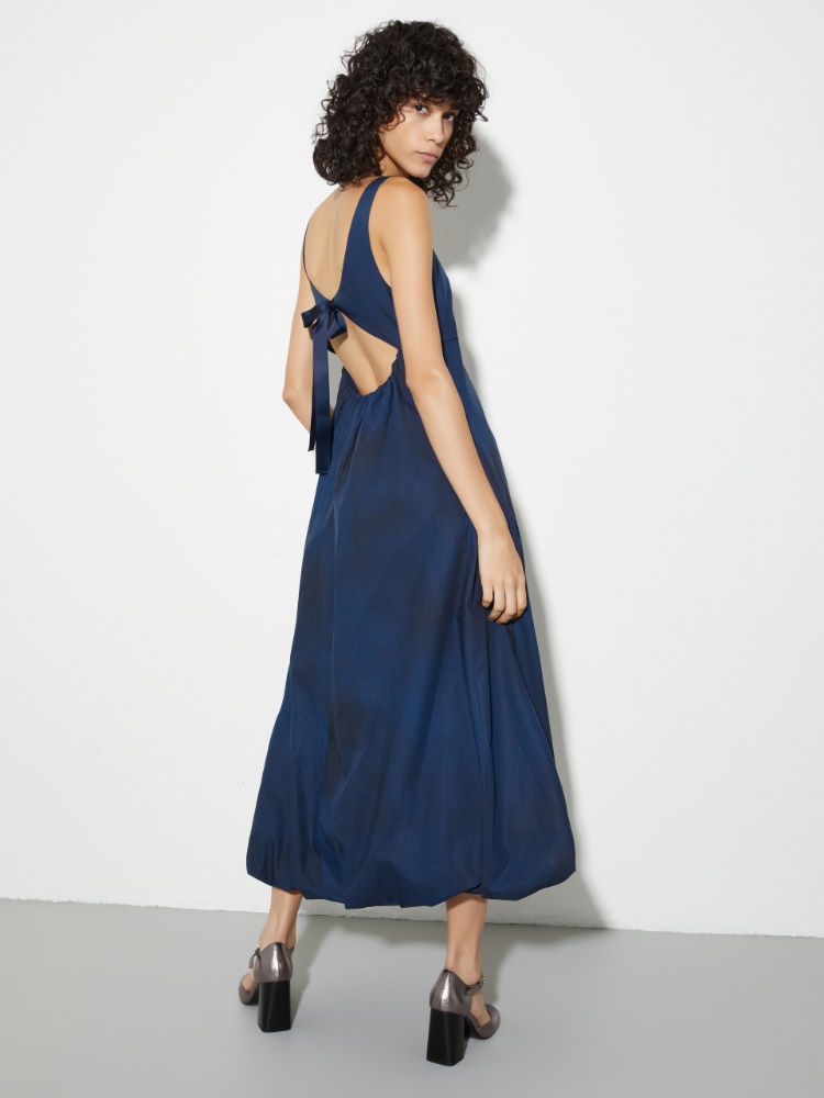 Cotton-poplin balloon midi dress - MAX&Co. - 2