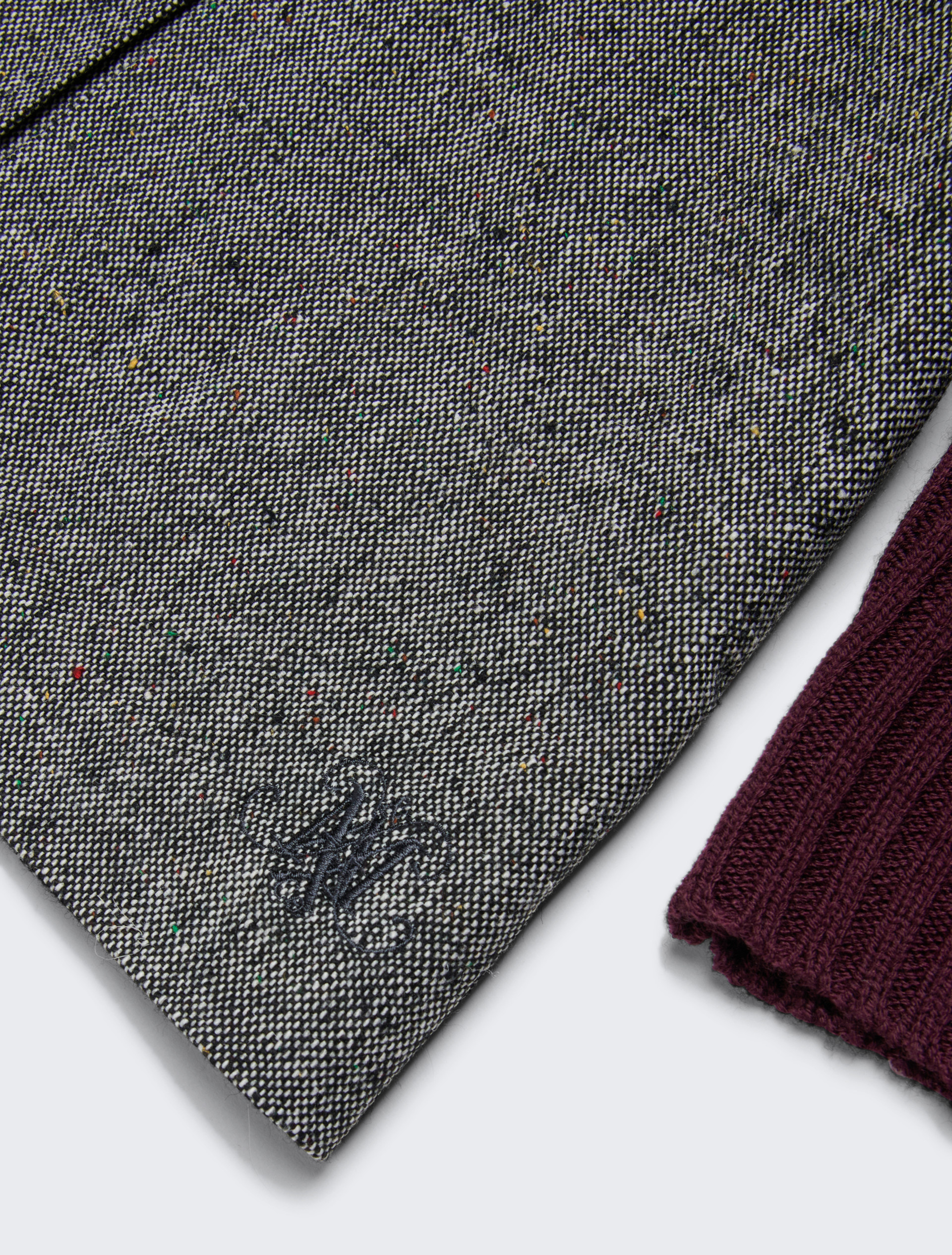 Knit and tweed mini dress KID, dark violet | MAX&Co. Knit and tweed mini dress KID - DARK VIOLET - MAX&Co. - 5