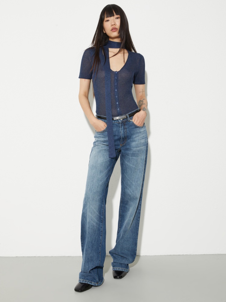 Cardigan mit Schaldetail - MAX&Co. - 4