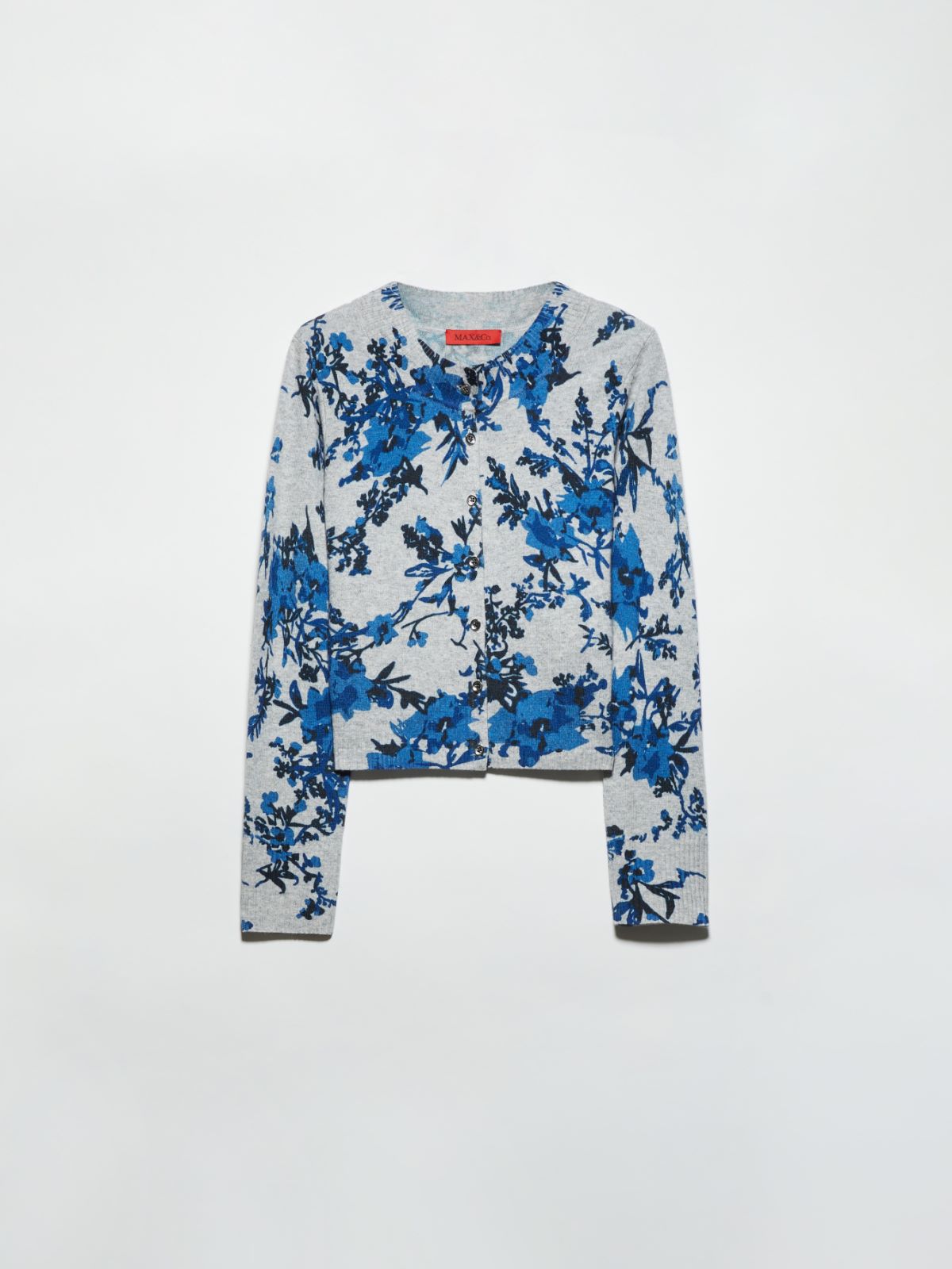 Cárdigan con estampado floral - GRIS MELANGE - MAX&Co. - 5