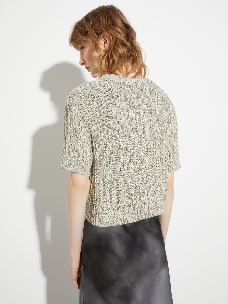 Cardigan aus Baumwoll-Mouliné - MAX&Co. - 2