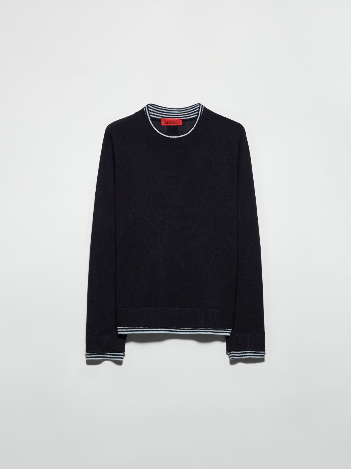 Pure merino wool jumper - MIDNIGHTBLUE - MAX&Co. - 5