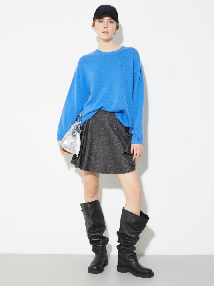 Oversize-Pullover aus Wolle und Kaschmir - MAX&Co. - 4