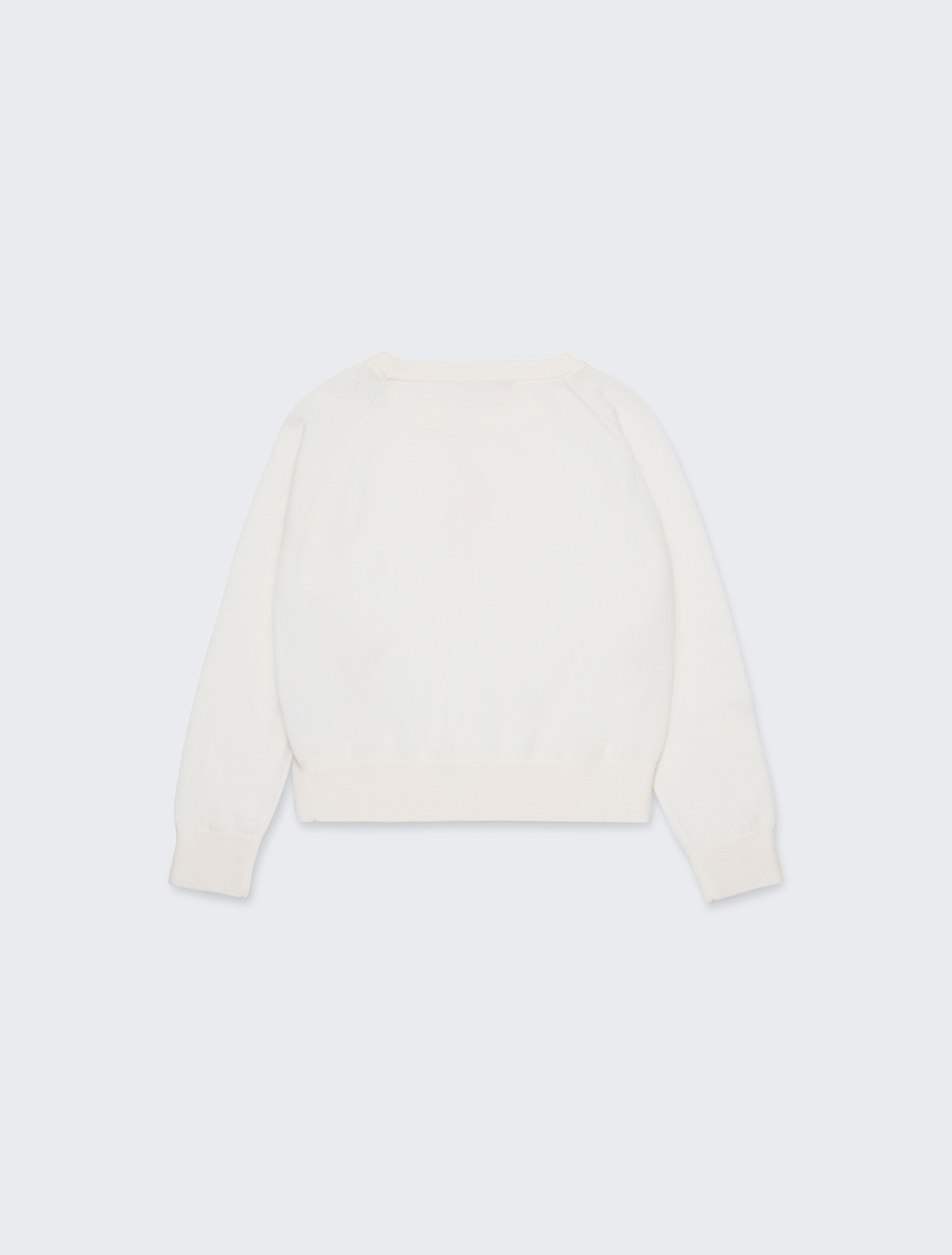 Wool crew-neck pullover KID, cream | MAX&Co. Wool crew-neck pullover KID - CREAM - MAX&Co. - 2