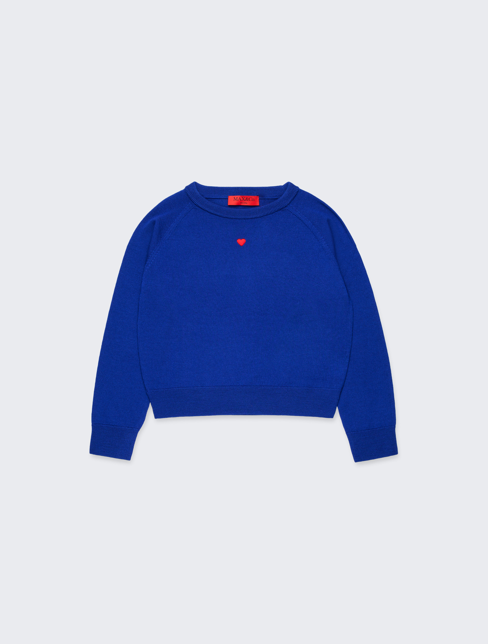 Pull col rond en laine KID - BLAU - MAX&Co. - 3