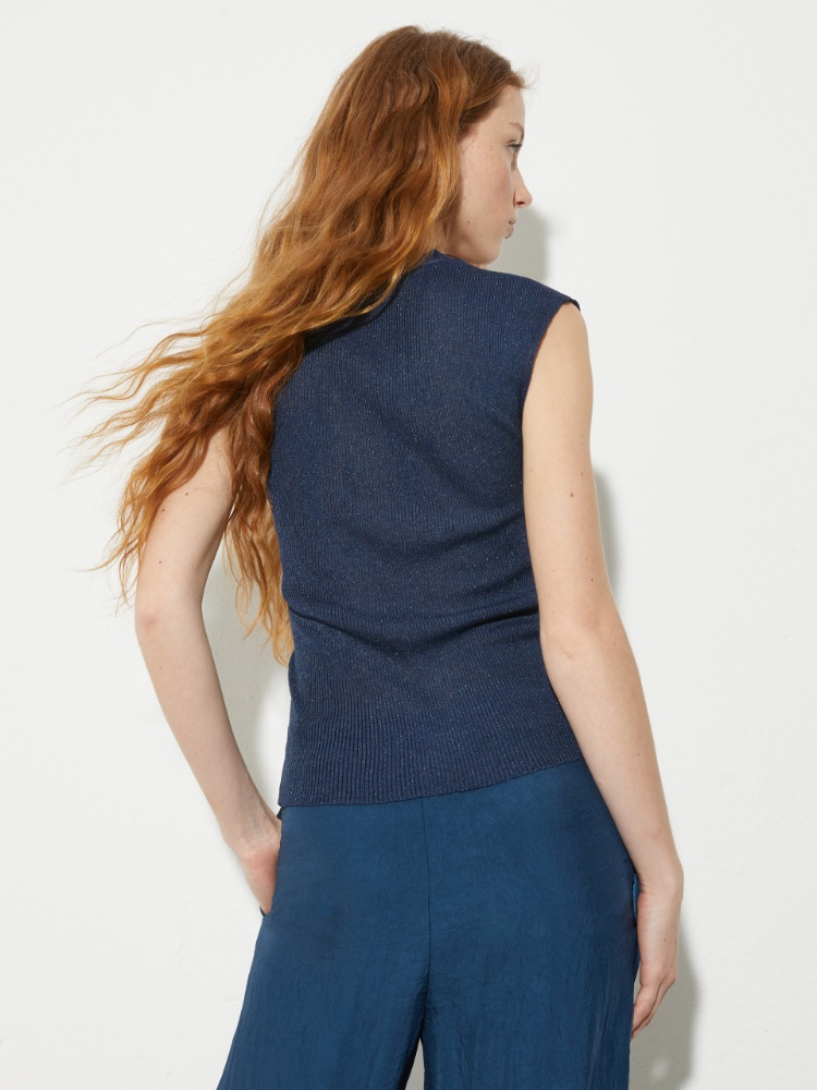 Geripptes T-Shirt mit Cut-outs - MAX&Co. - 2