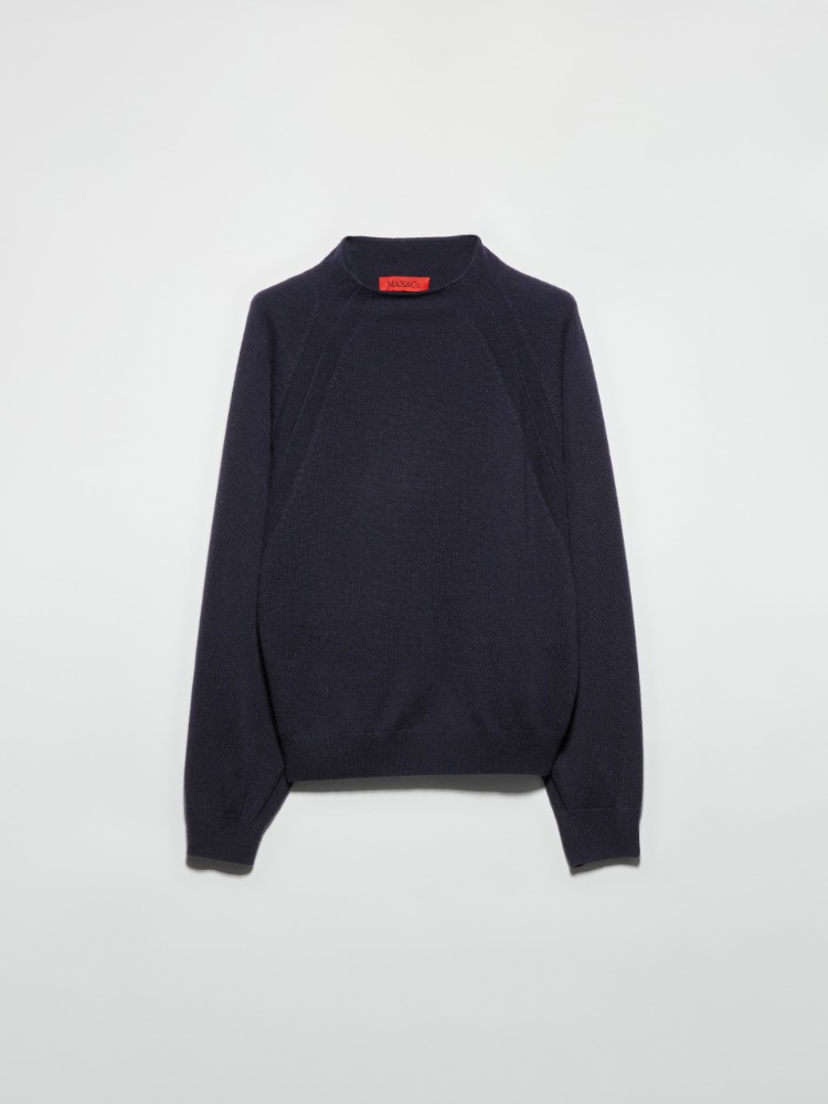Pull en laine et cachemire - BLEU - MAX&Co.
