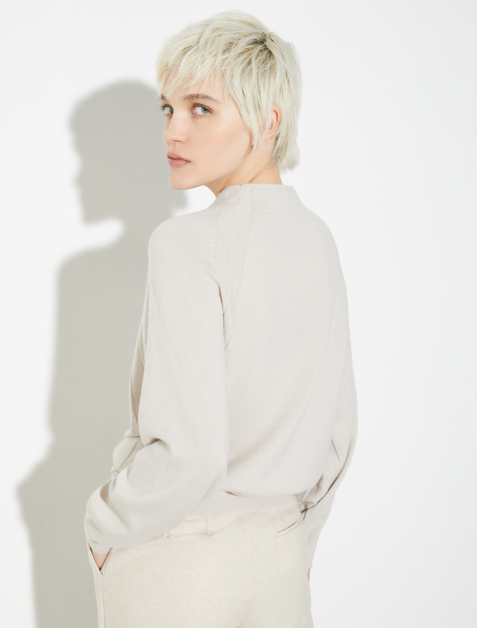 Jersey de lana y cachemira, hielo | MAX&Co. Jersey de lana y cachemira - HIELO - MAX&Co. - 2