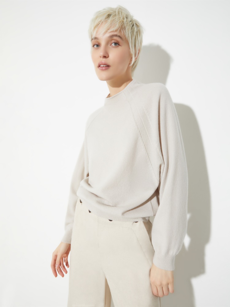 Jersey de lana y cachemira - HIELO - MAX&Co.
