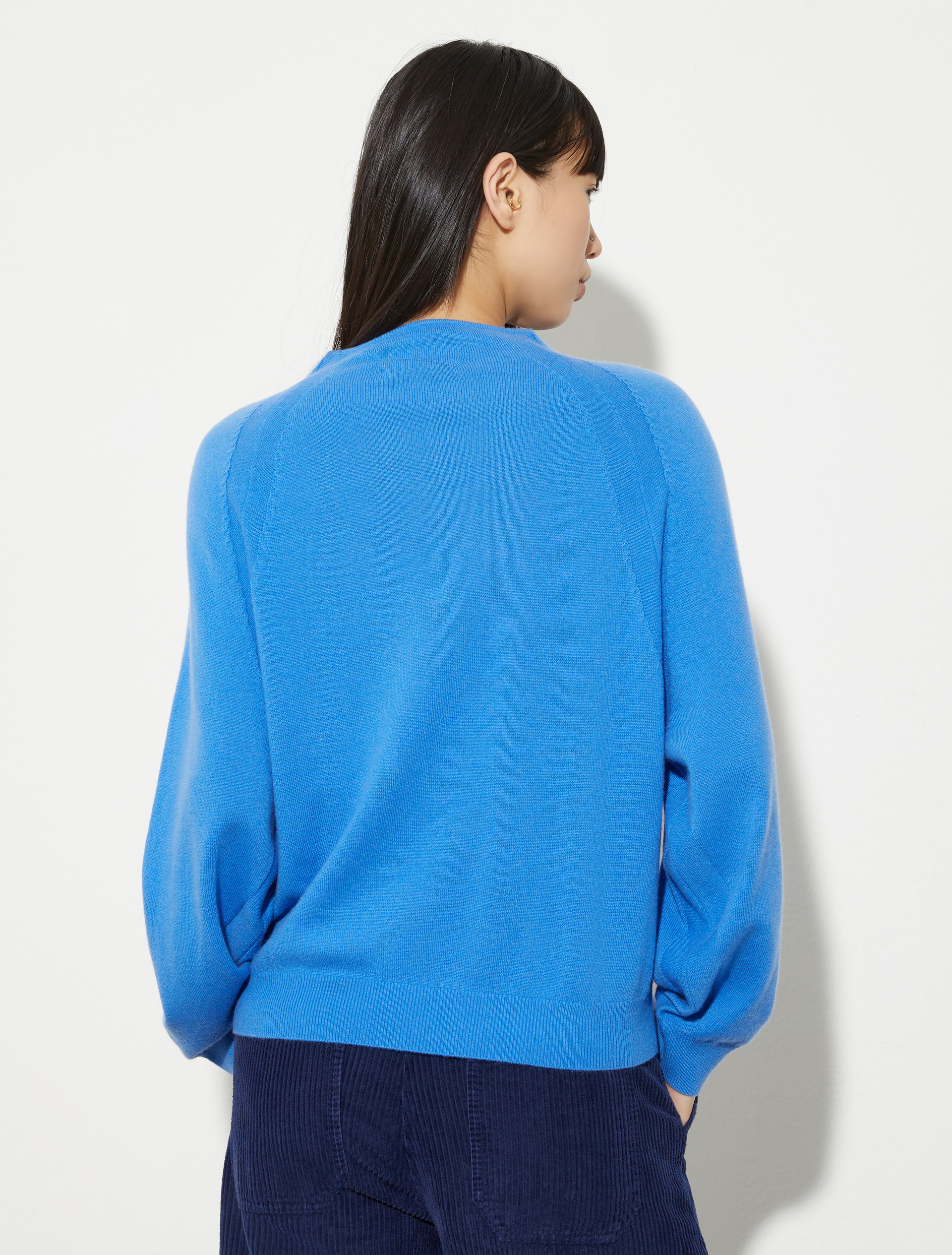 Jersey de lana y cachemira, azul electrico | MAX&Co. Jersey de lana y cachemira - AZUL ELECTRICO - MAX&Co. - 2