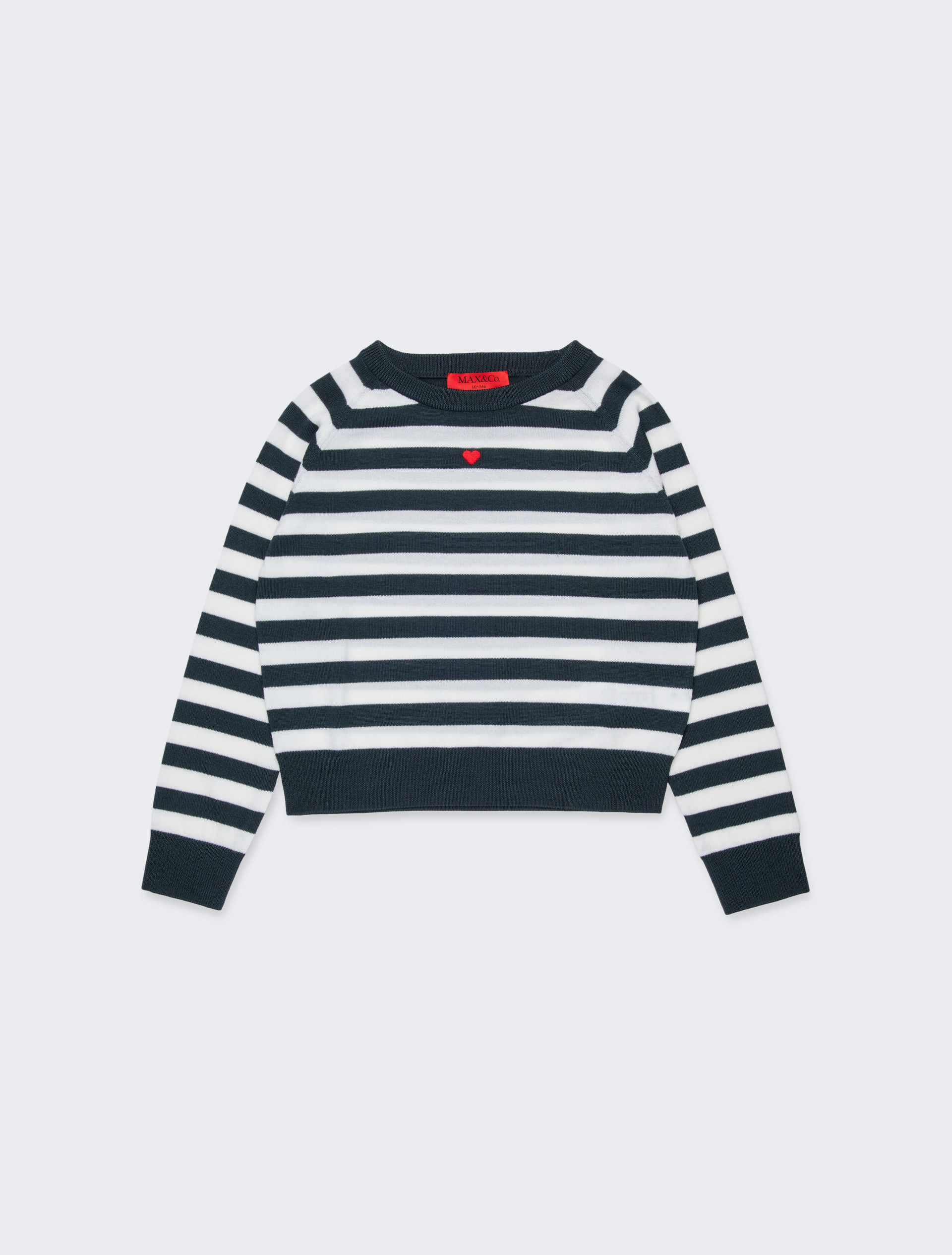 Pullover aus Wolle mit Rundhalsausschnitt KID, gris | MAX&Co. Pullover aus Wolle mit Rundhalsausschnitt KID - GRIS - MAX&Co. - 3