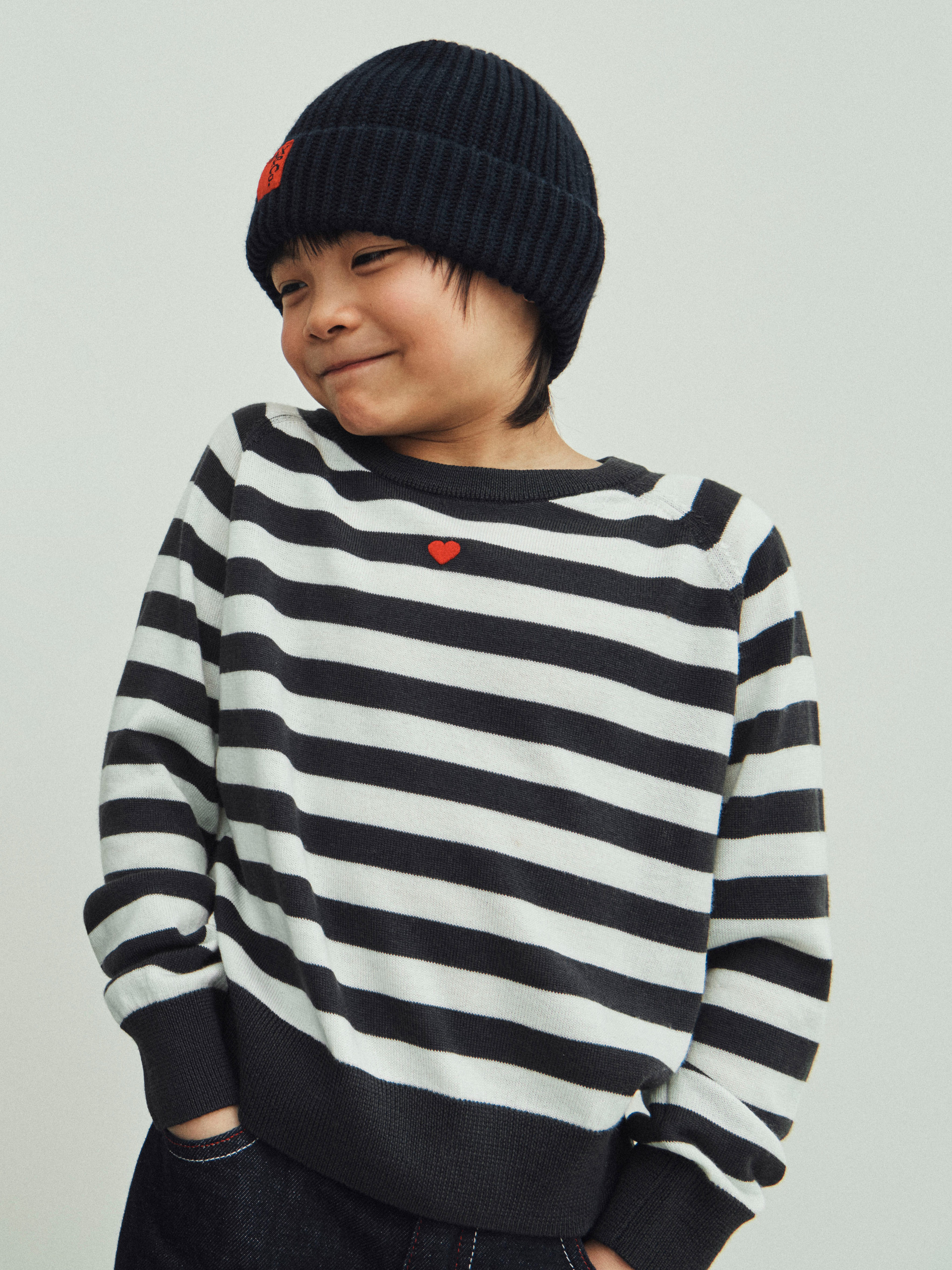 Pullover aus Wolle mit Rundhalsausschnitt KID, gris | MAX&Co. Pullover aus Wolle mit Rundhalsausschnitt KID - GRIS - MAX&Co. - 4