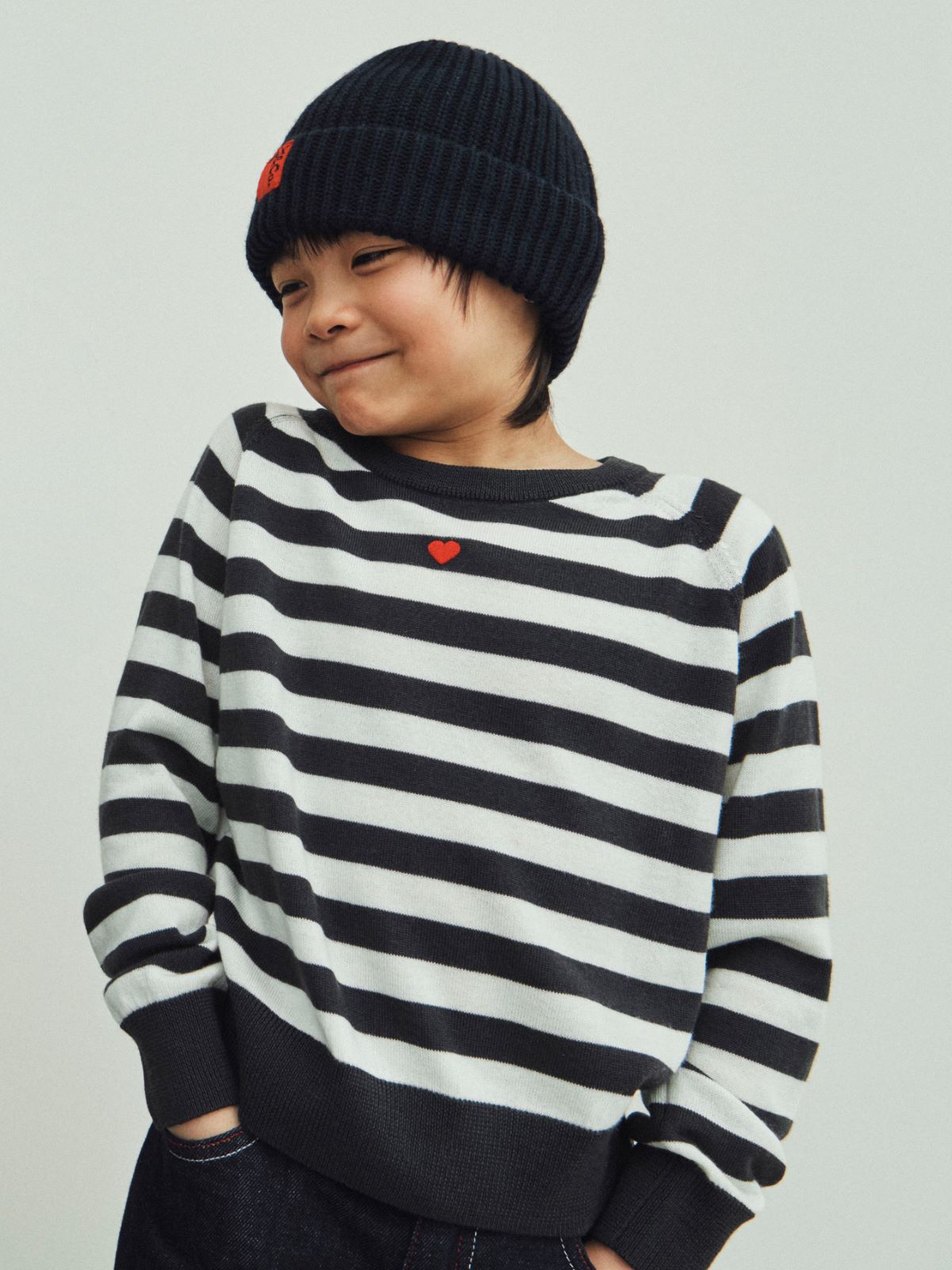 Pullover aus Wolle mit Rundhalsausschnitt KID, gris | MAX&Co. Pullover aus Wolle mit Rundhalsausschnitt KID - GRIS - MAX&Co. - 4