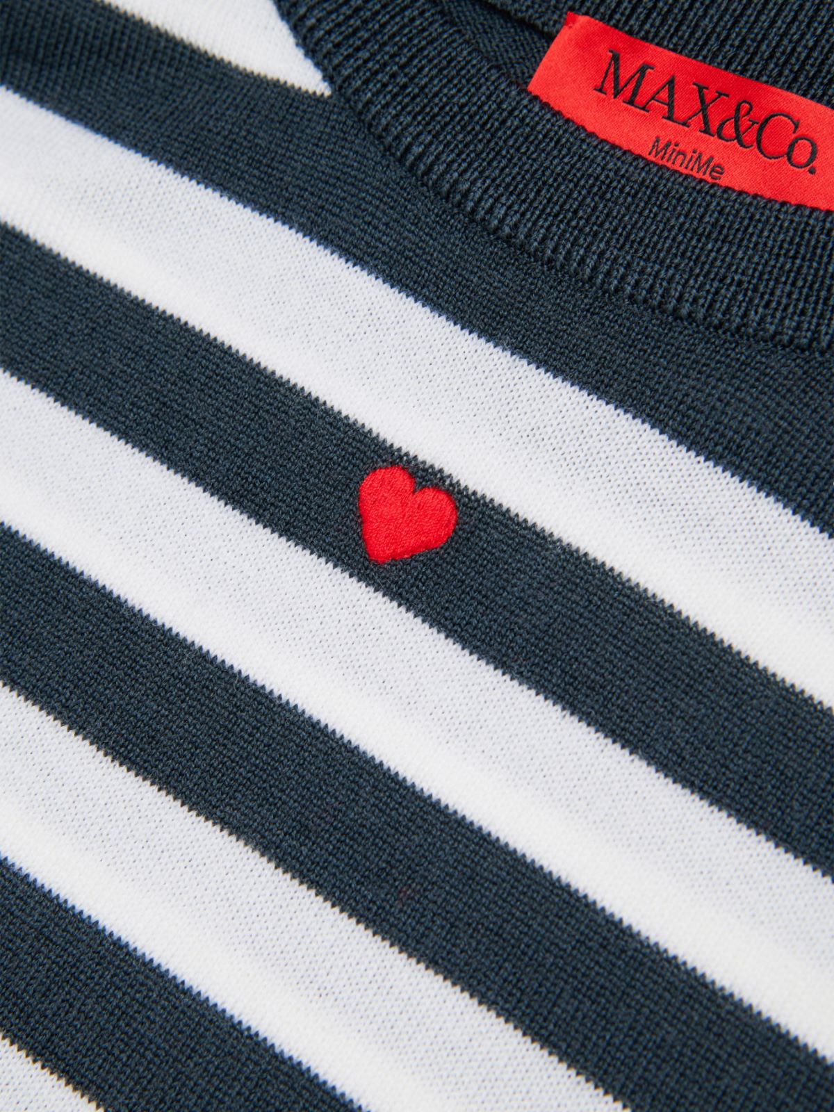 Pullover aus Wolle mit Rundhalsausschnitt KID, gris | MAX&Co. Pullover aus Wolle mit Rundhalsausschnitt KID - GRIS - MAX&Co. - 5