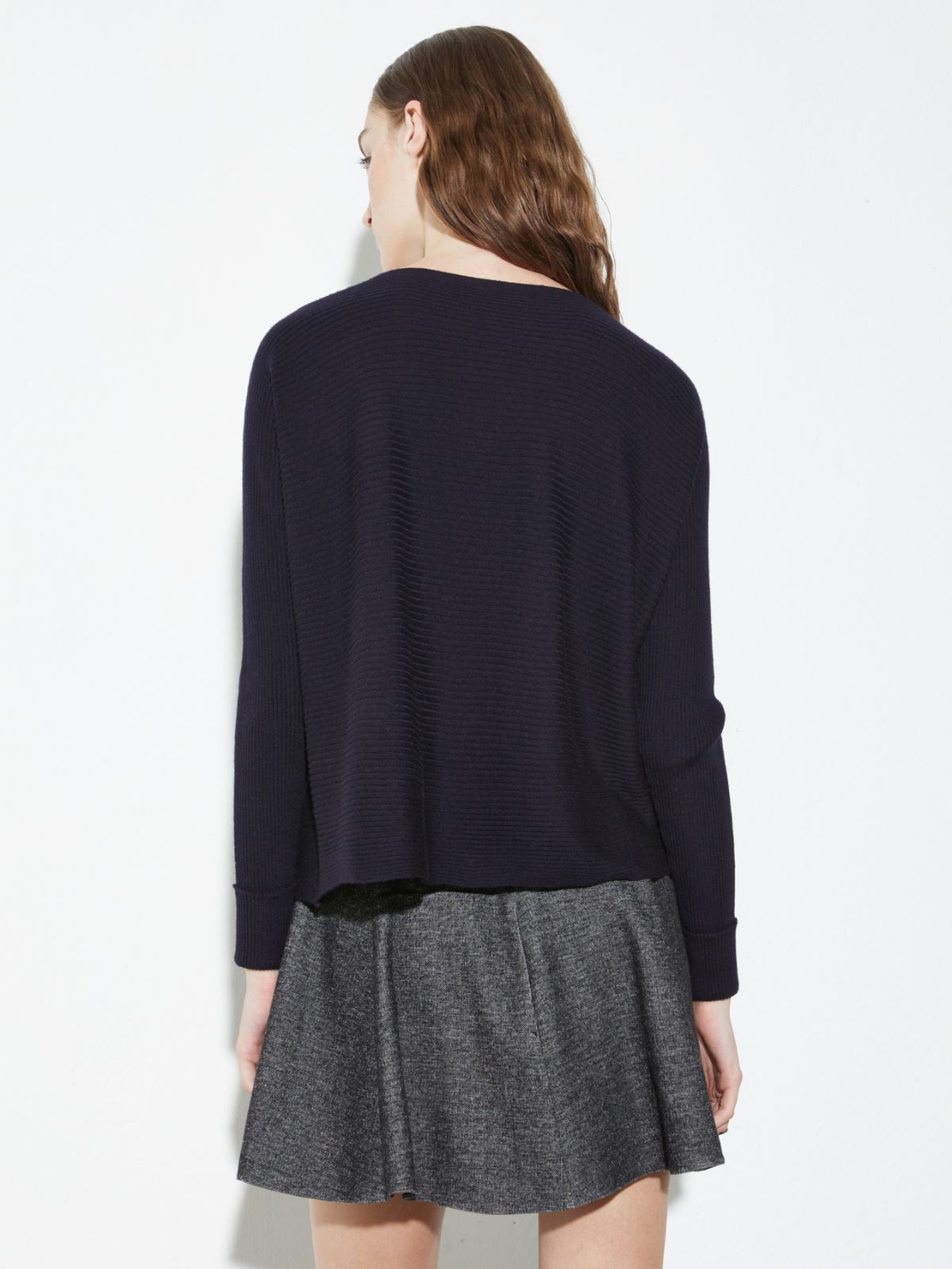Ribbed merino wool jumper - MIDNIGHTBLUE - MAX&Co. - 2
