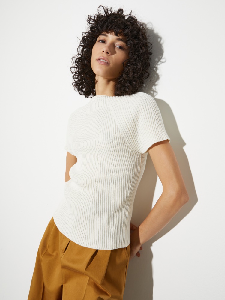 Rippstrick-T-Shirt - MAX&Co.