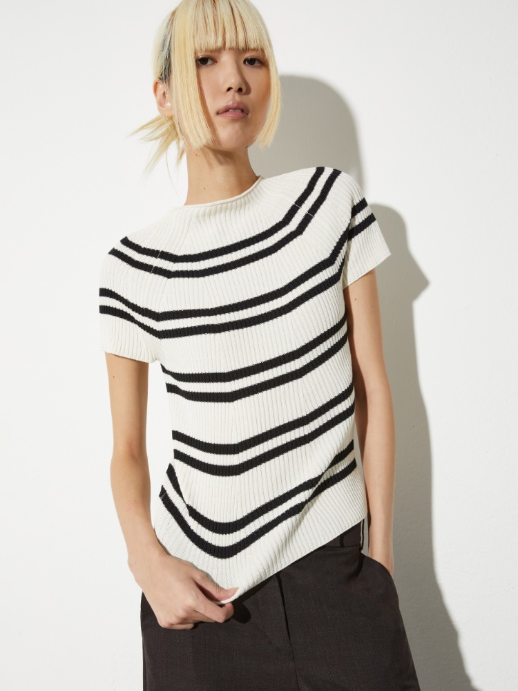 Rippstrick-T-Shirt - MAX&Co.