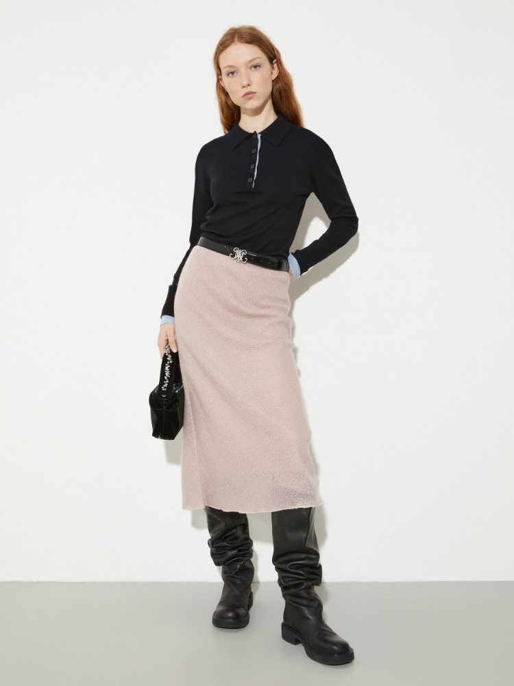 Polohemd aus Baumwolle und Kaschmir - MAX&Co. - 4