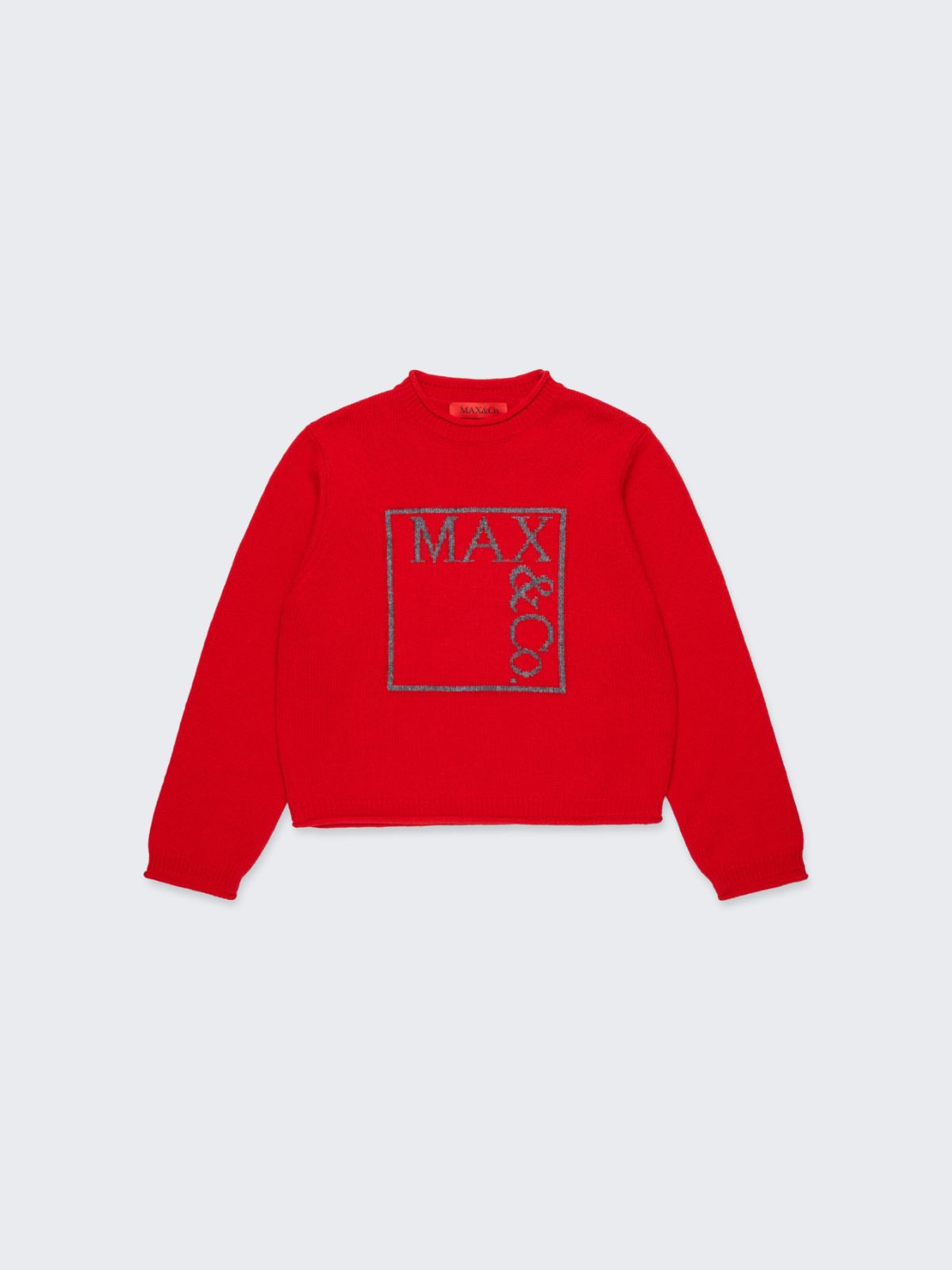 Pull en laine et cachemire mélangés KID - ROUGE - MAX&Co. - 3