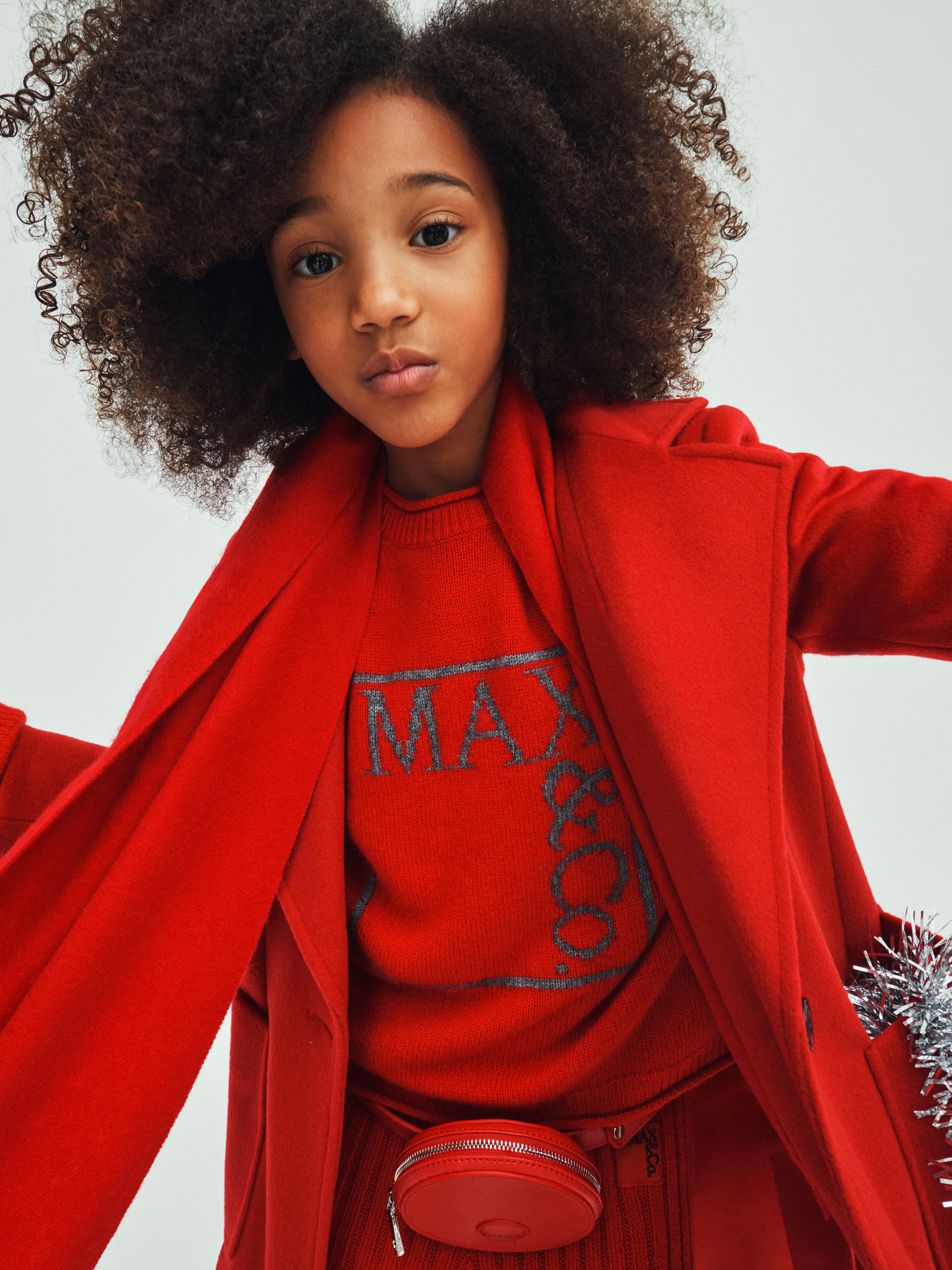 Pull en laine et cachemire mélangés KID - ROUGE - MAX&Co. - 4