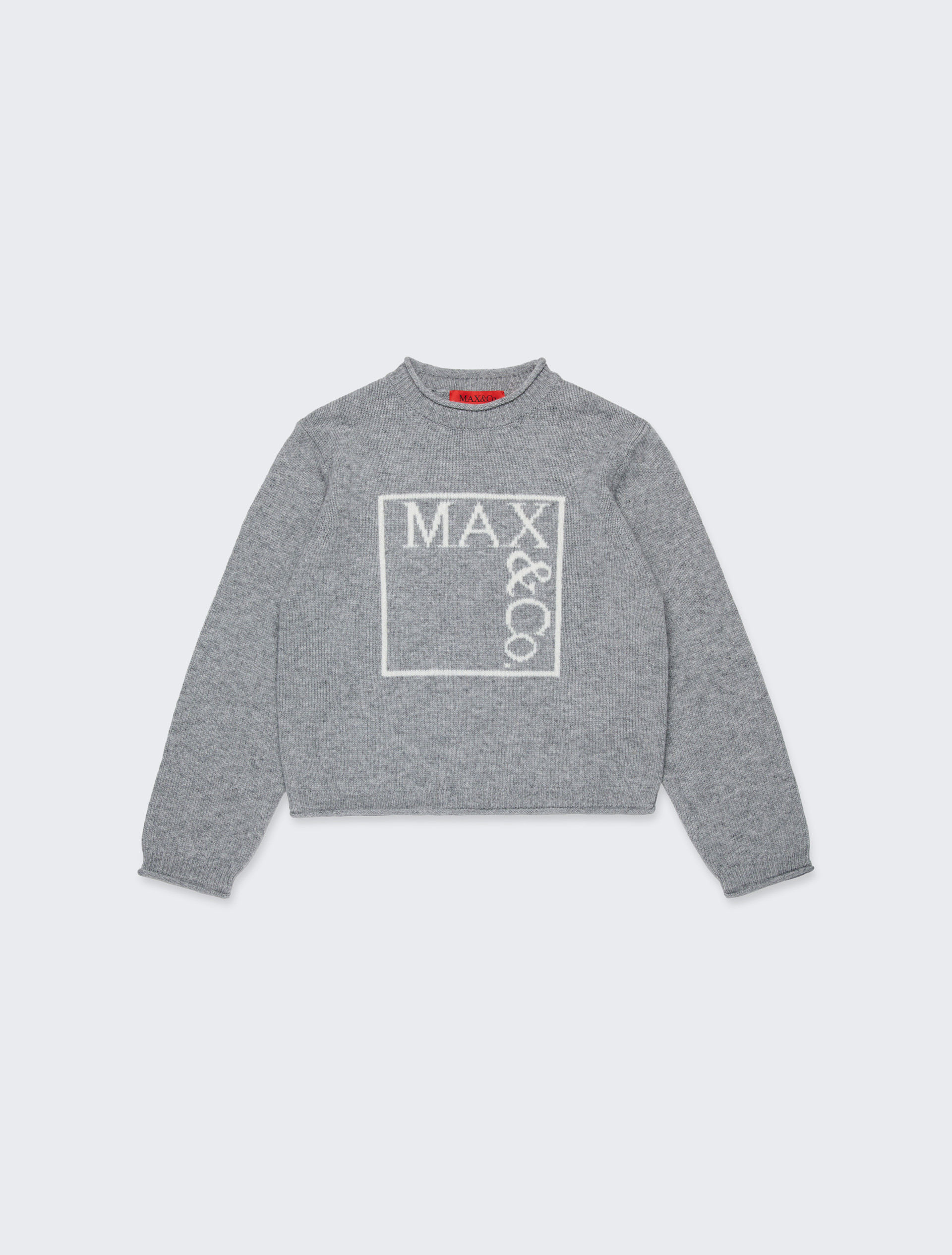 Pull en laine et cachemire mélangés KID - GRIS - MAX&Co. - 3
