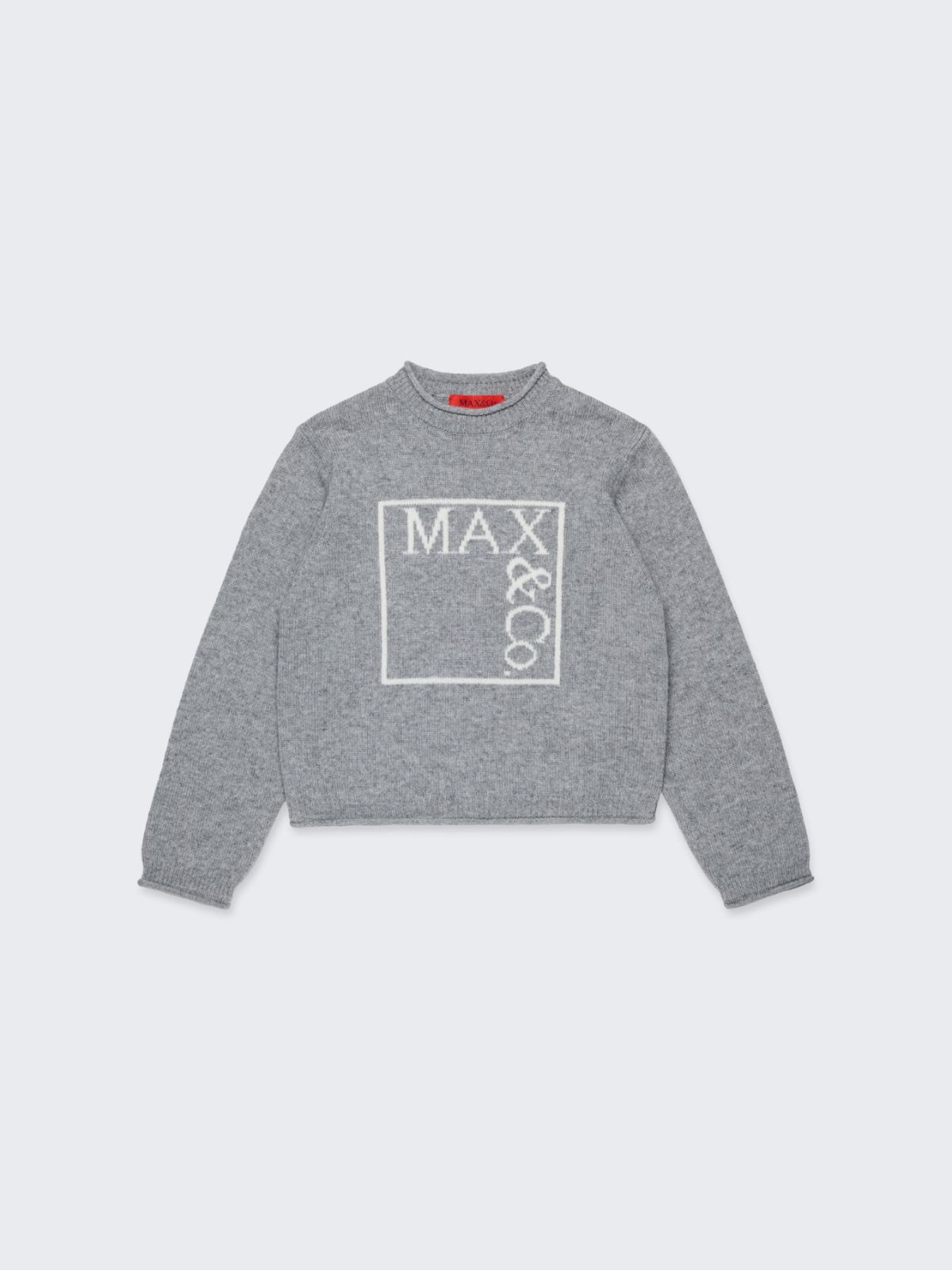 Pull en laine et cachemire mélangés KID - GRIS - MAX&Co. - 3