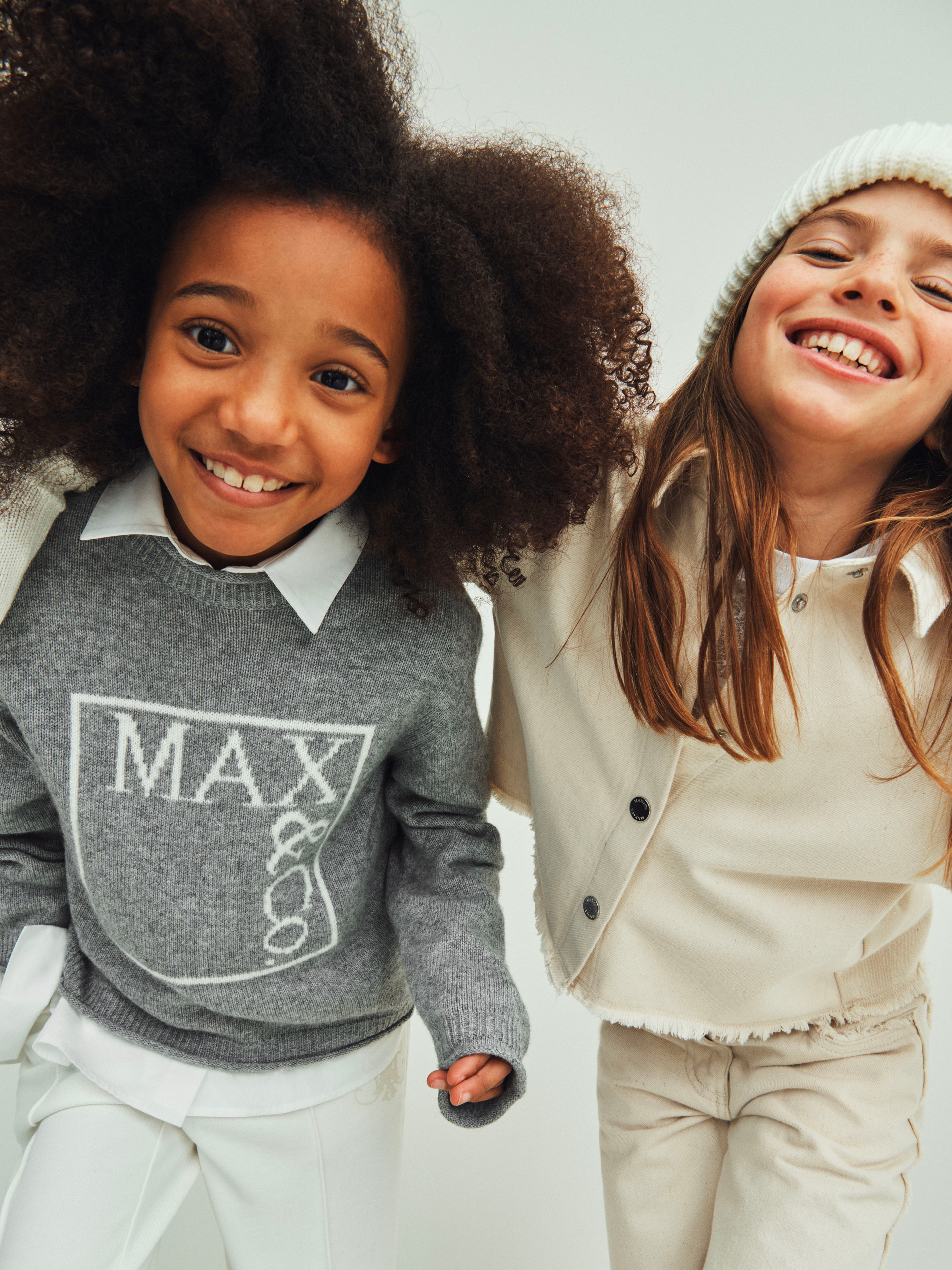 Pull en laine et cachemire mélangés KID - GRIS - MAX&Co. - 4