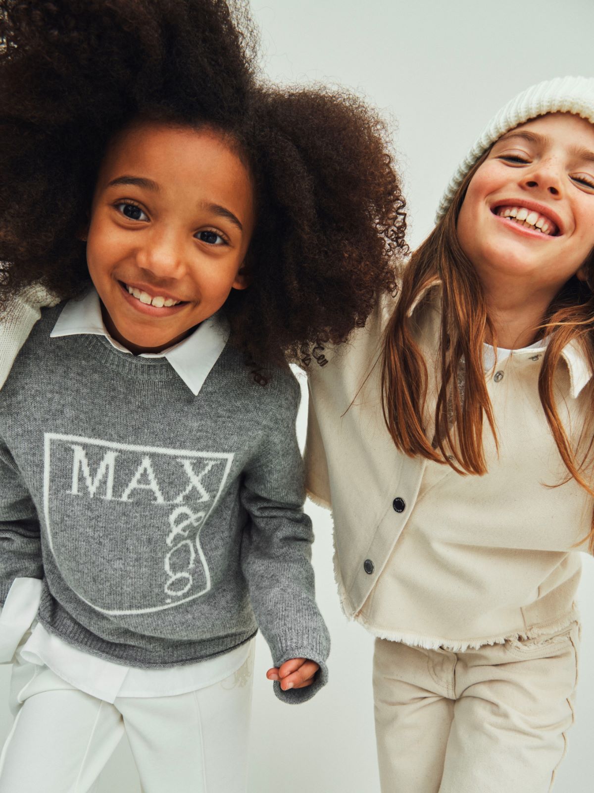 Pull en laine et cachemire mélangés KID - GRIS - MAX&Co. - 4