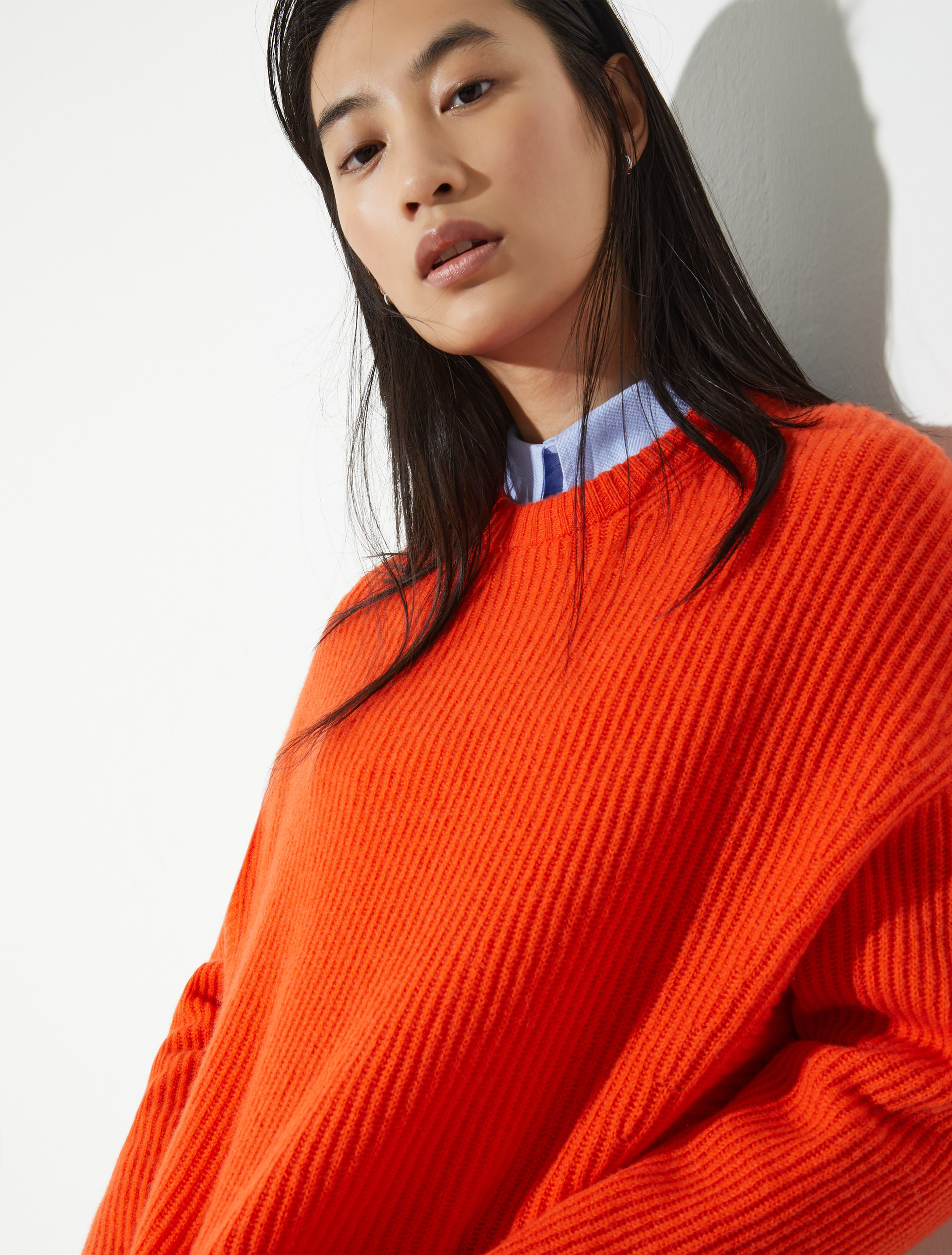 Pure cashmere jumper, orange | MAX&Co. Pure cashmere jumper - ORANGE - MAX&Co. - 3