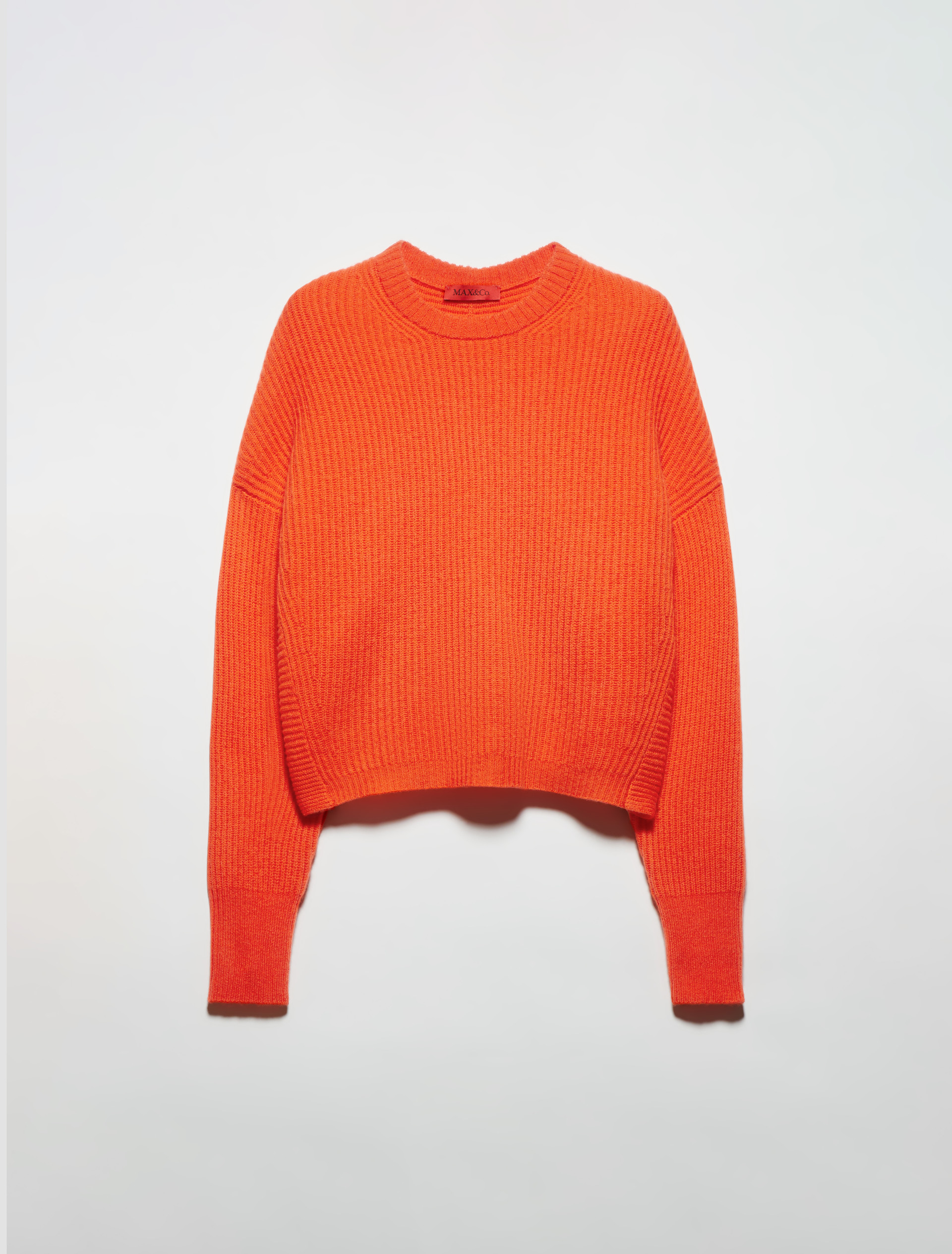 Pure cashmere jumper, orange | MAX&Co. Pure cashmere jumper - ORANGE - MAX&Co. - 5