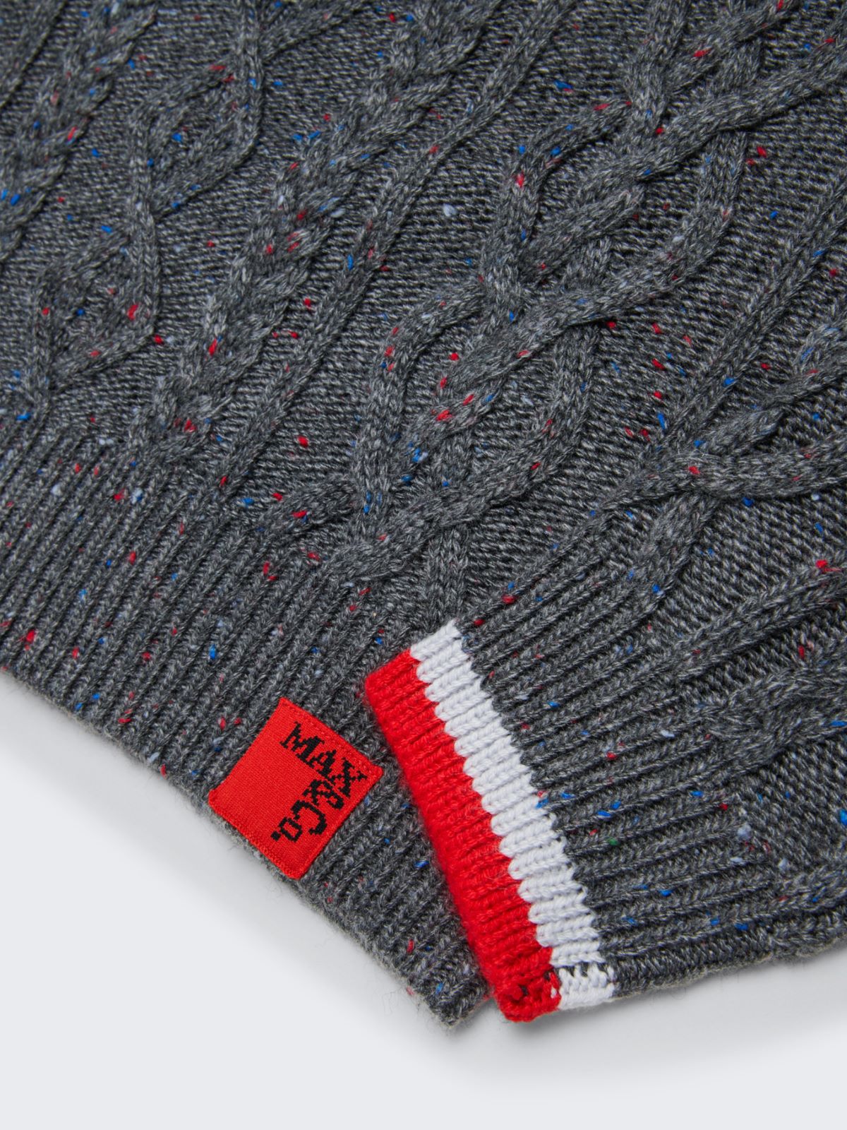 Wool-blend cable-knit sweater KID - GREY - MAX&Co. - 5