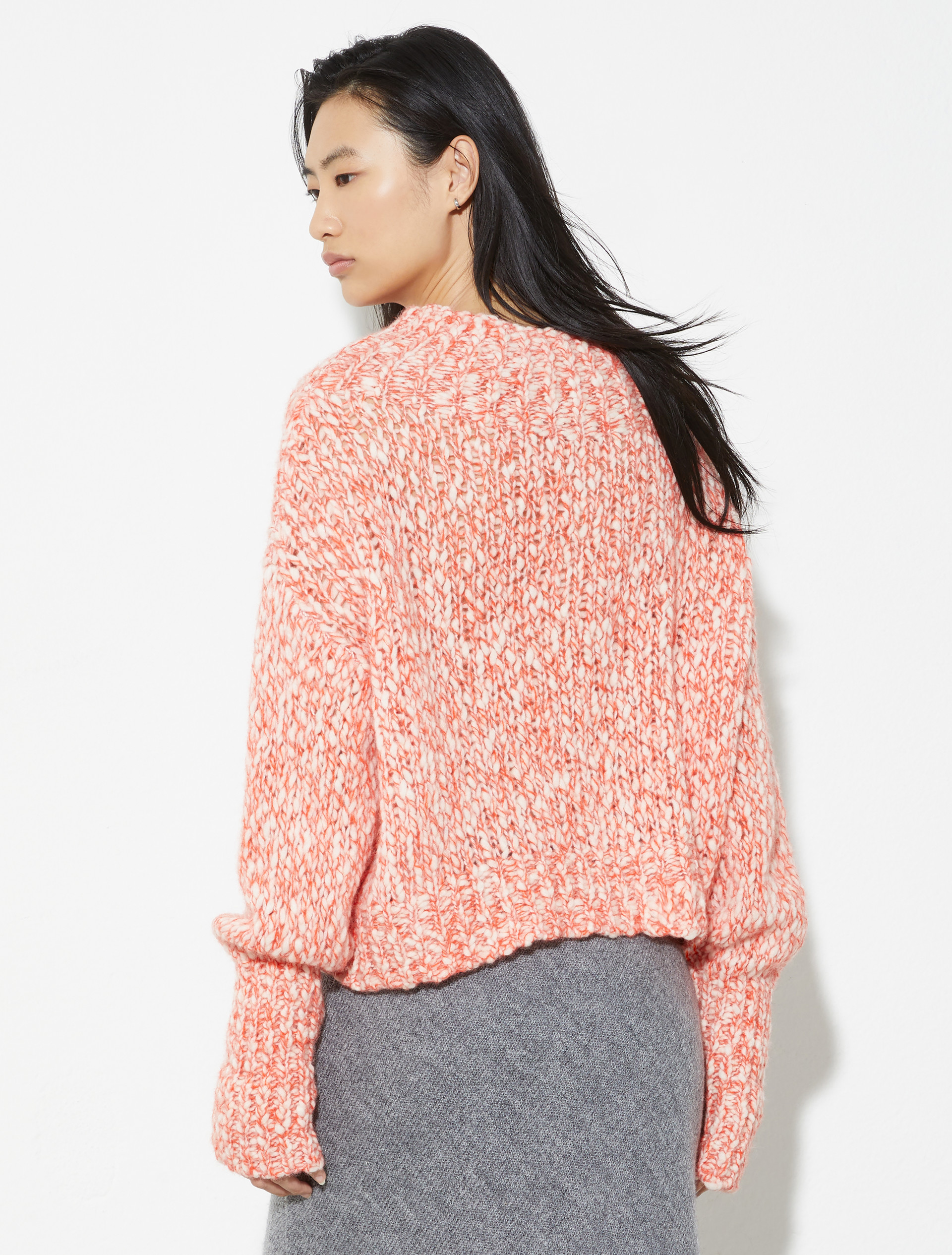 Wool and alpaca-blend jumper, red | MAX&Co. Wool and alpaca-blend jumper - RED - MAX&Co. - 2