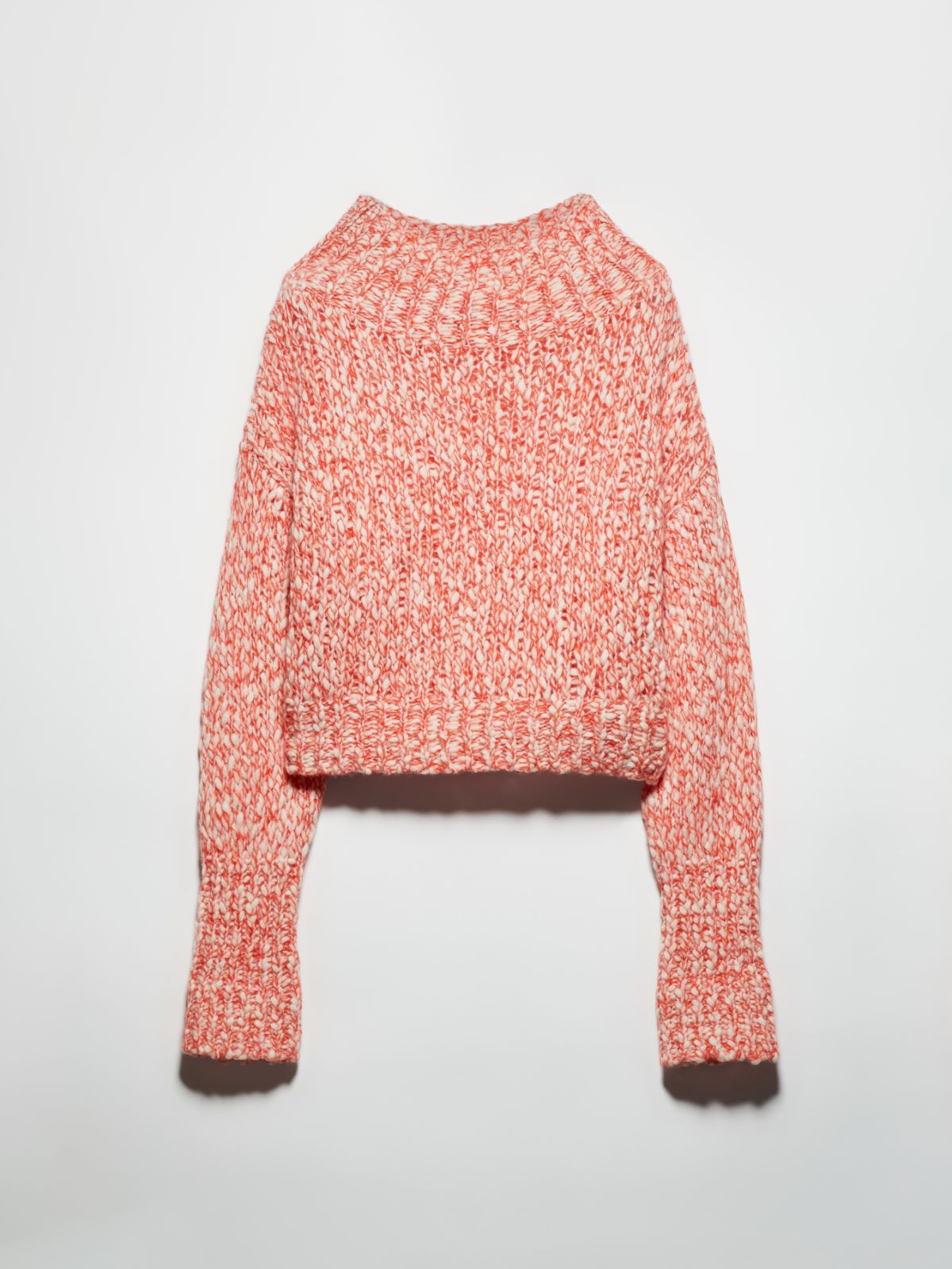 Wool and alpaca-blend jumper - RED - MAX&Co. - 5