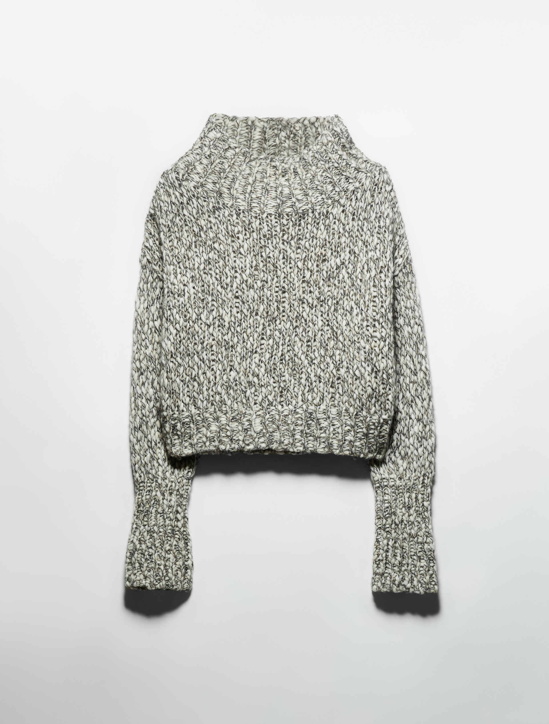 Wool and alpaca-blend jumper, black | MAX&Co. Wool and alpaca-blend jumper - BLACK - MAX&Co. - 5