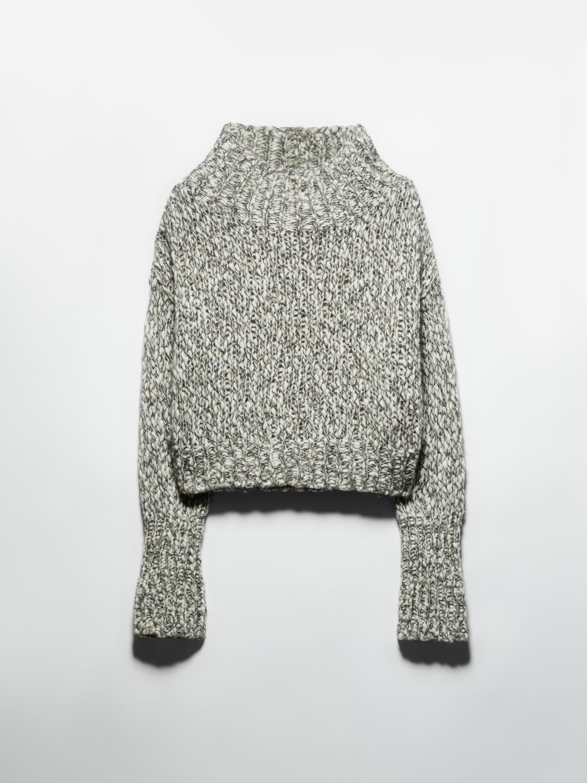Wool and alpaca-blend jumper - BLACK - MAX&Co. - 5