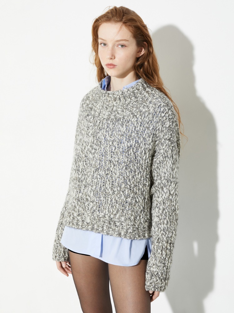 Jersey de lana y alpaca - NEGRO - MAX&Co.