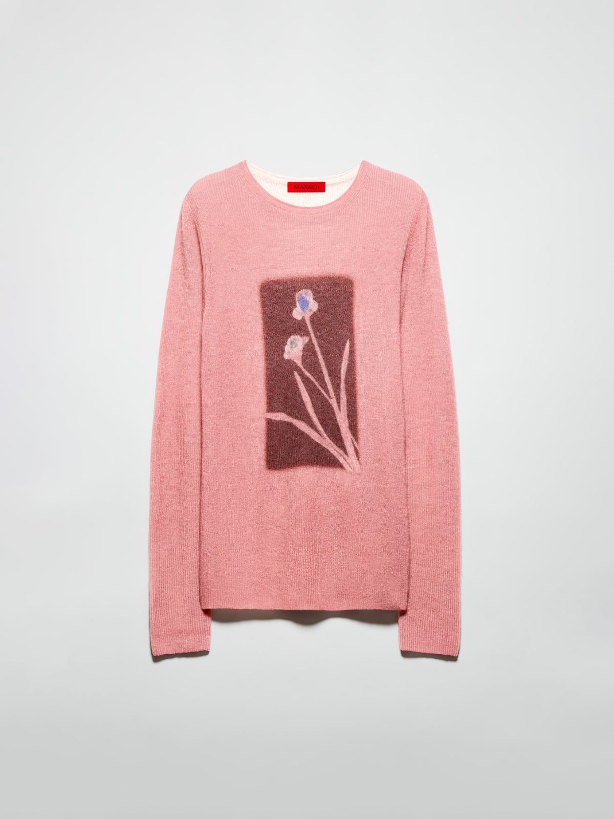 Jersey estampado de lana y alpaca - MALVA - MAX&Co. - 5