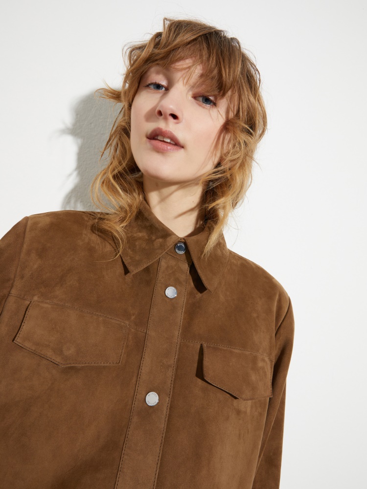 Suede shacket - MAX&Co. - 4