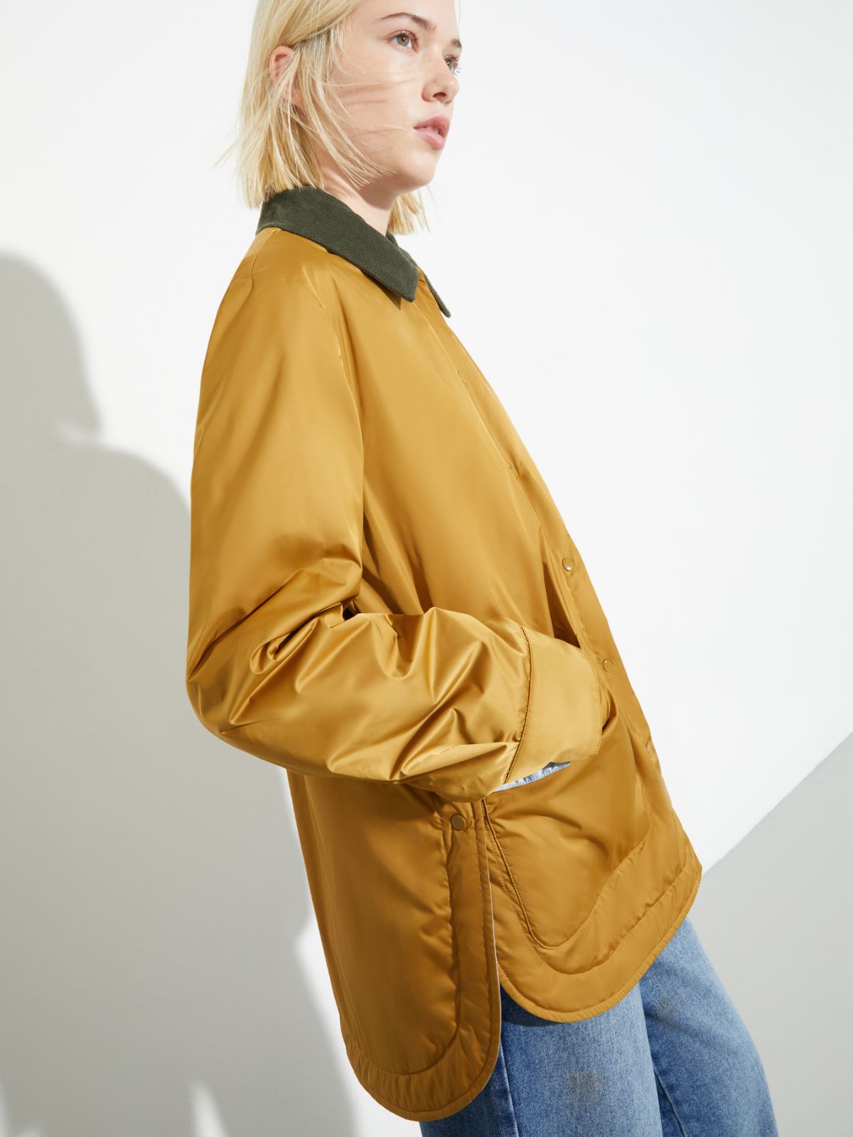 Reversible padded shacket - SKY-BLUE - MAX&Co. - 7
