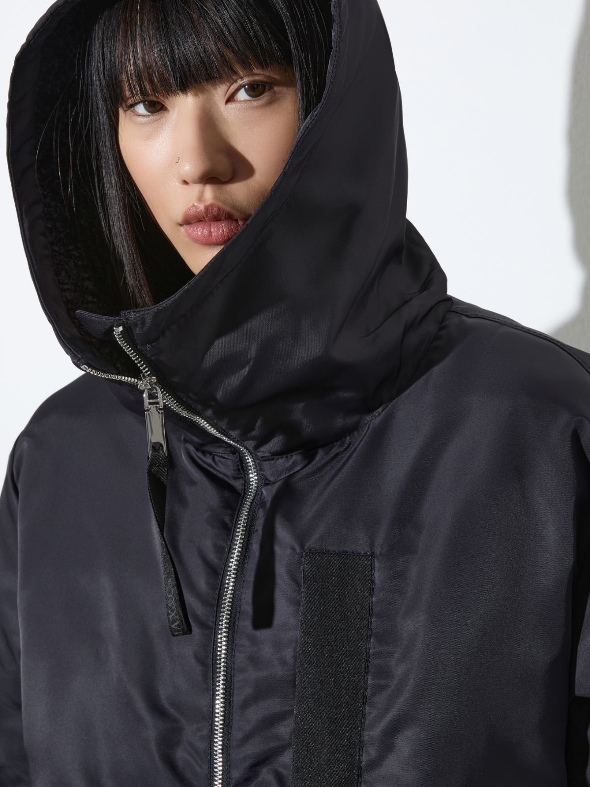 Hooded padded jacket - BLACK - MAX&Co. - 3