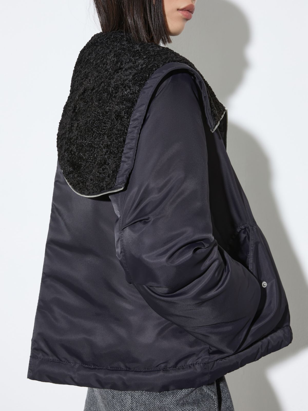 Hooded padded jacket - BLACK - MAX&Co. - 6