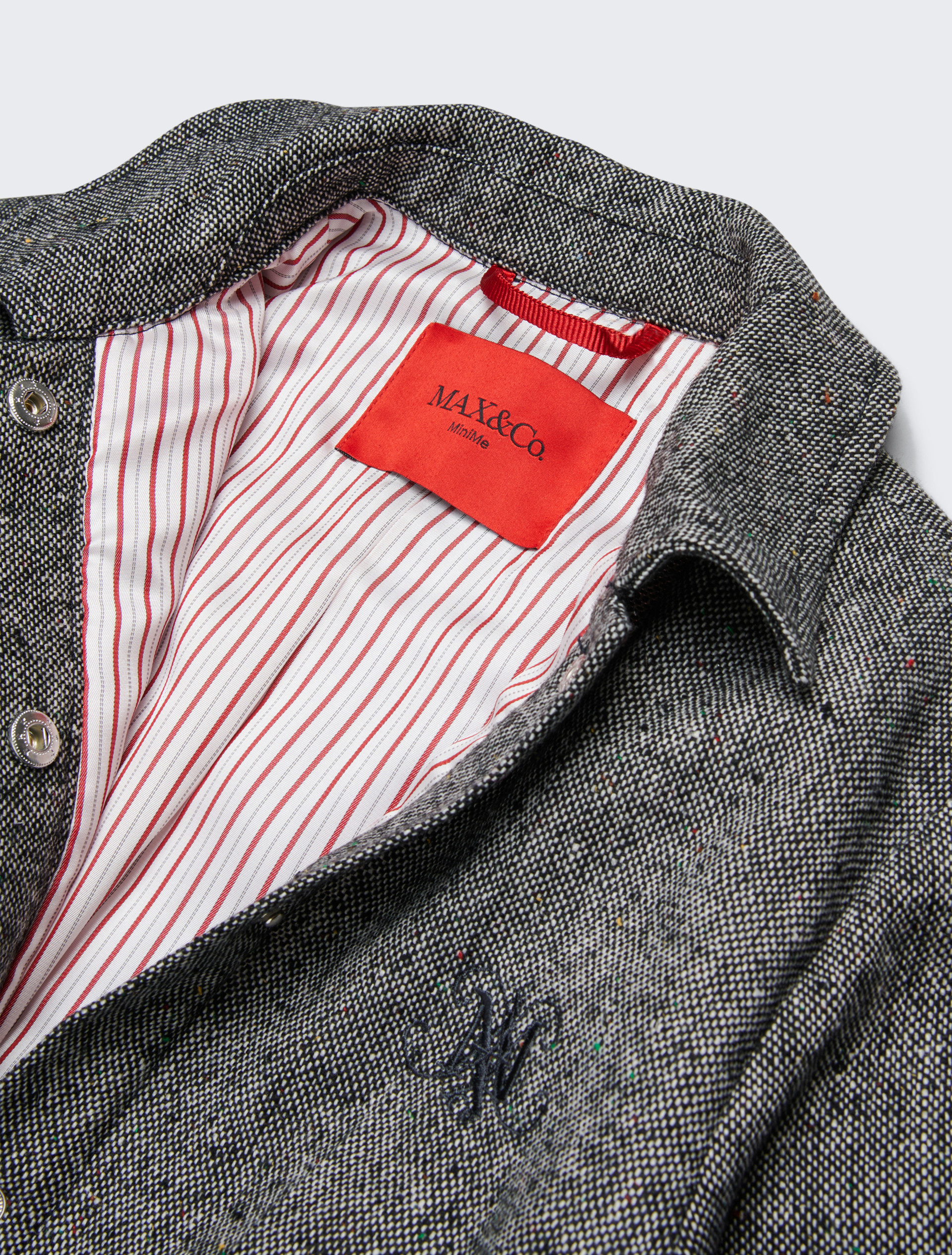 Giacca camicia in tweed KID - NERO - MAX&Co. - 5