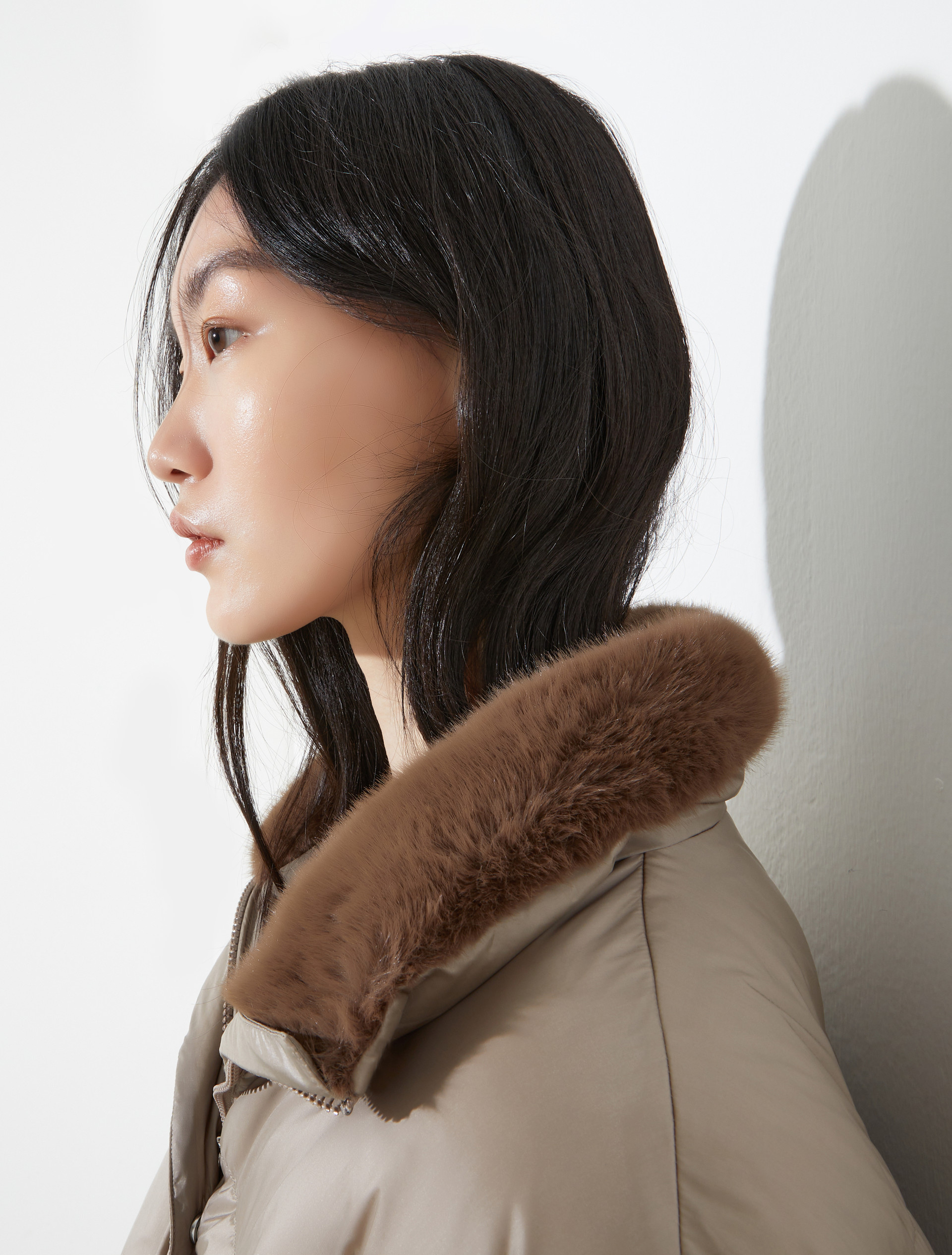 [クルソーレ]  オーバーサイズ ダウン ジャケット - HAZELNUT BROWN - MAX&Co. - 6