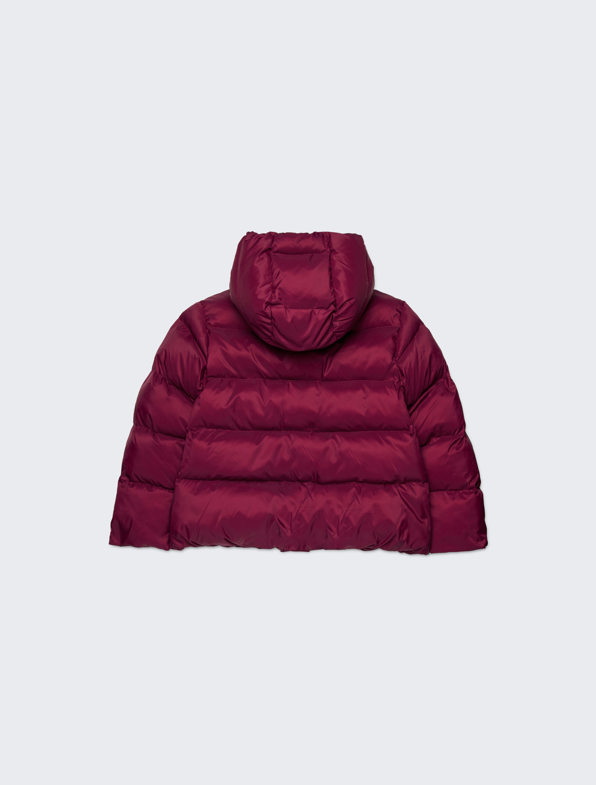 Kurze wattierte Jacke mit Kapuze KID - DUNKEL VIOLETT - MAX&Co. - 2