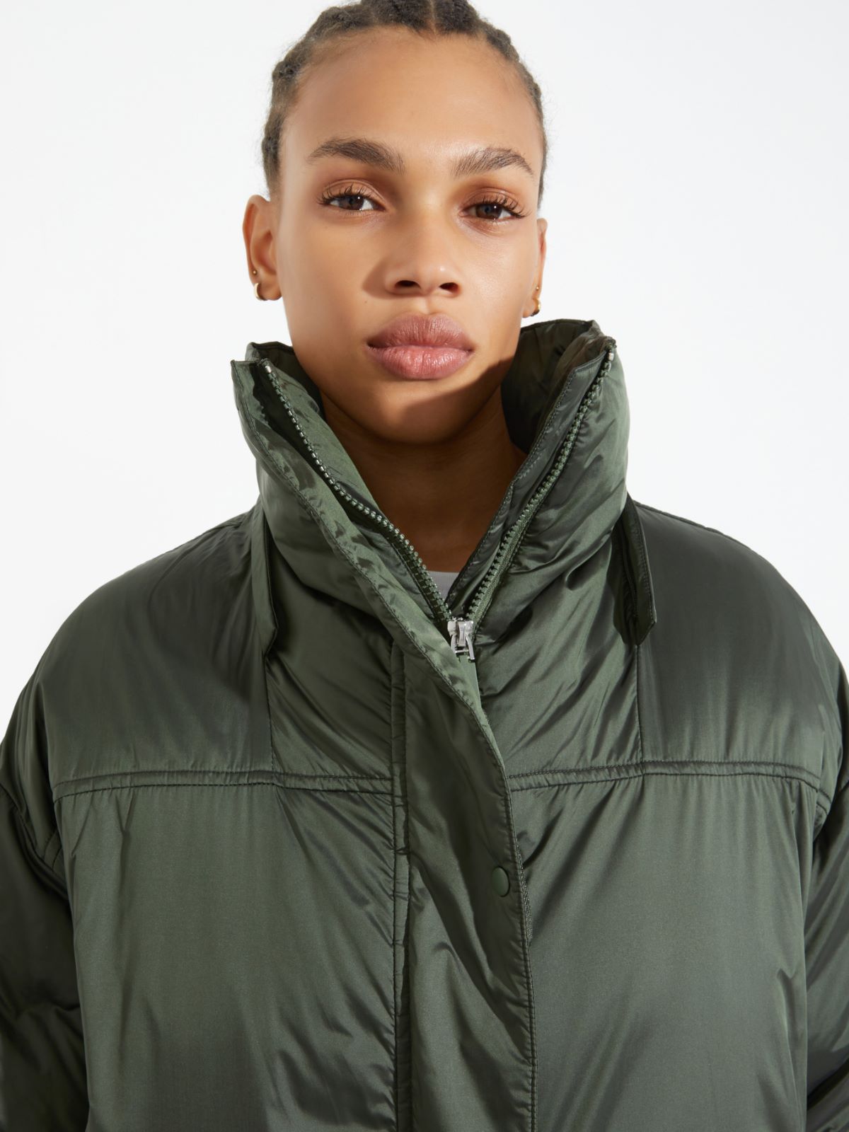 Oversized padded coat - GREEN - MAX&Co. - 6