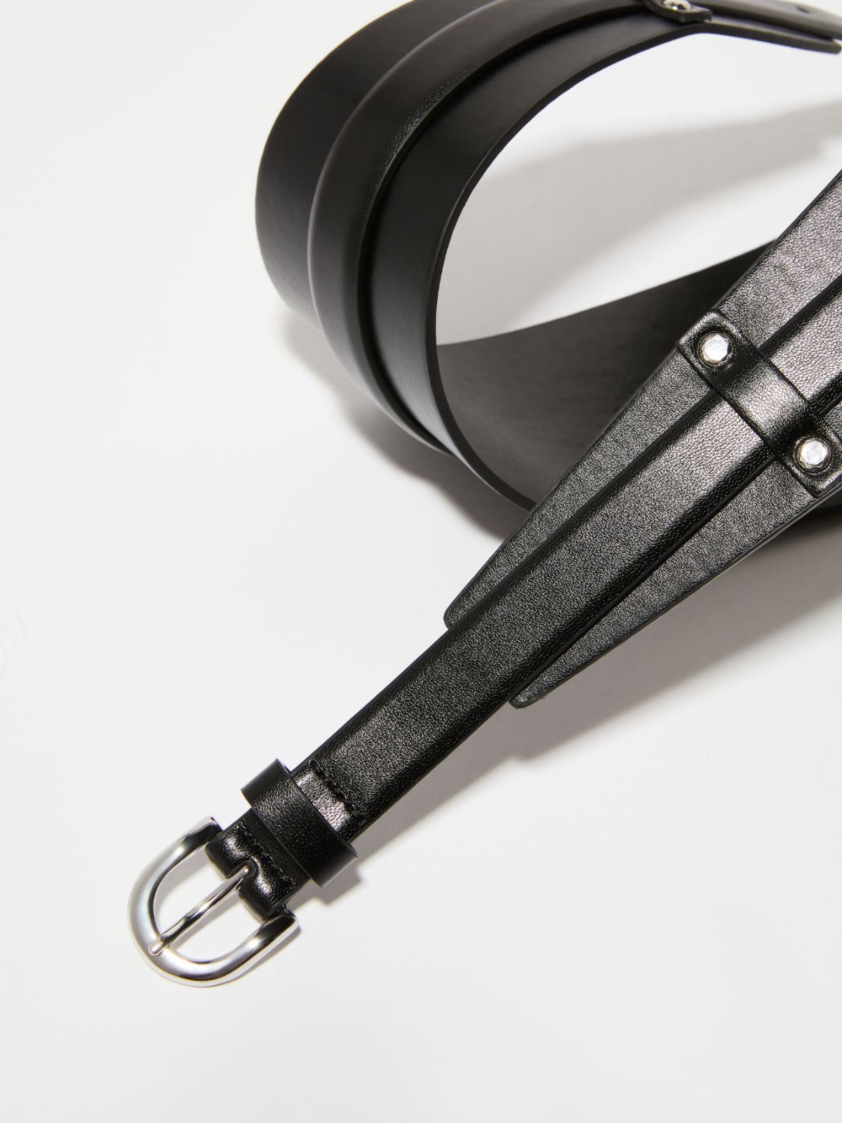 Detachable double belt - BLACK - MAX&Co. - 2