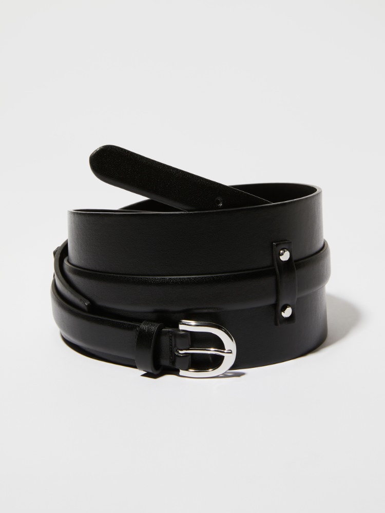 Detachable double belt - BLACK - MAX&Co.