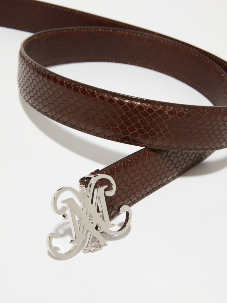 Logo-embellished buckle belt - MAX&Co. - 2